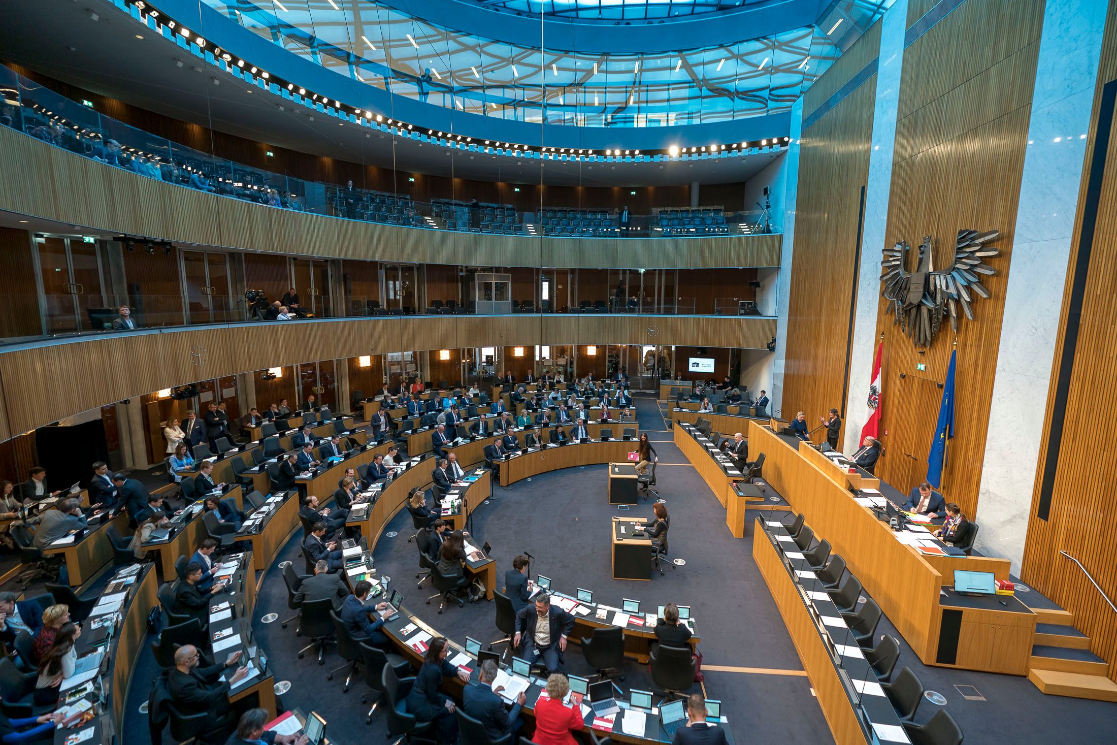 Auch ein brisantes Medien-Paket wurde am Mittwoch behandelt.