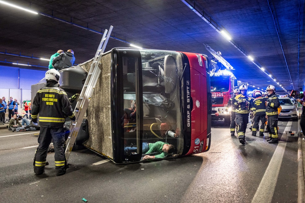 Symbolbild einer Tunnelübung