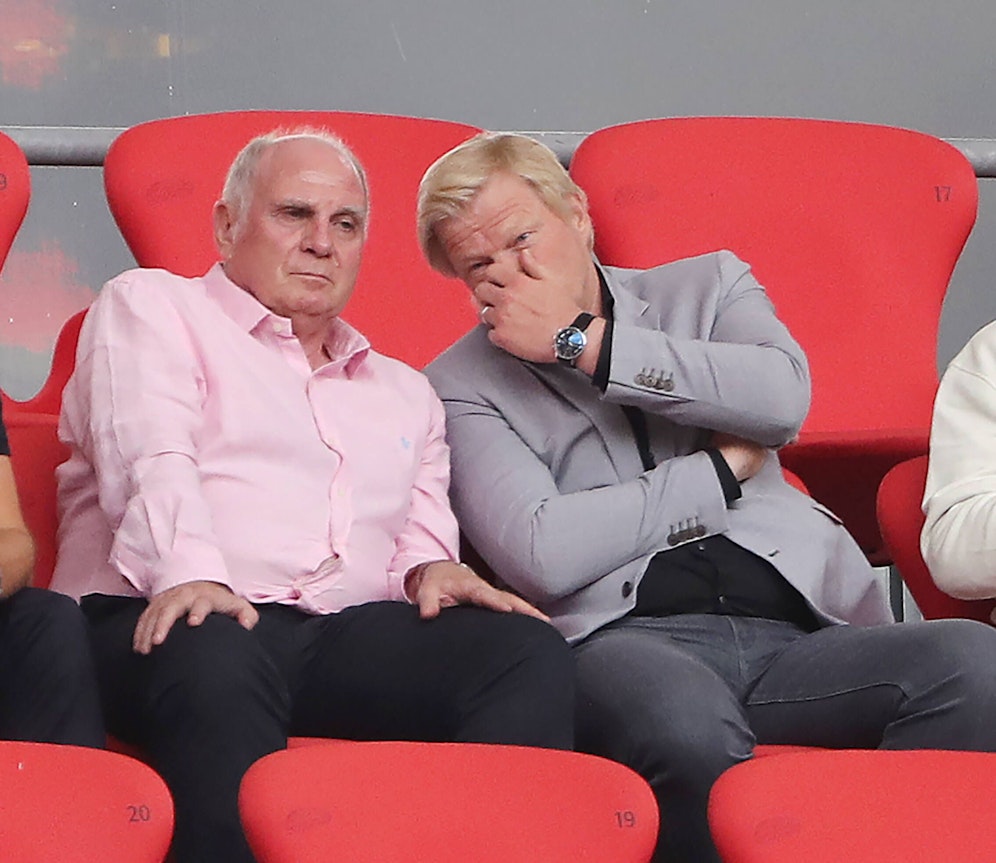 Uli Hoeneß und Oliver Kahn