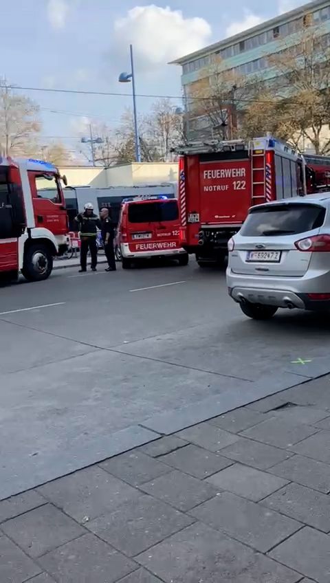 Feuerwehreinsatz in Floridsdorf