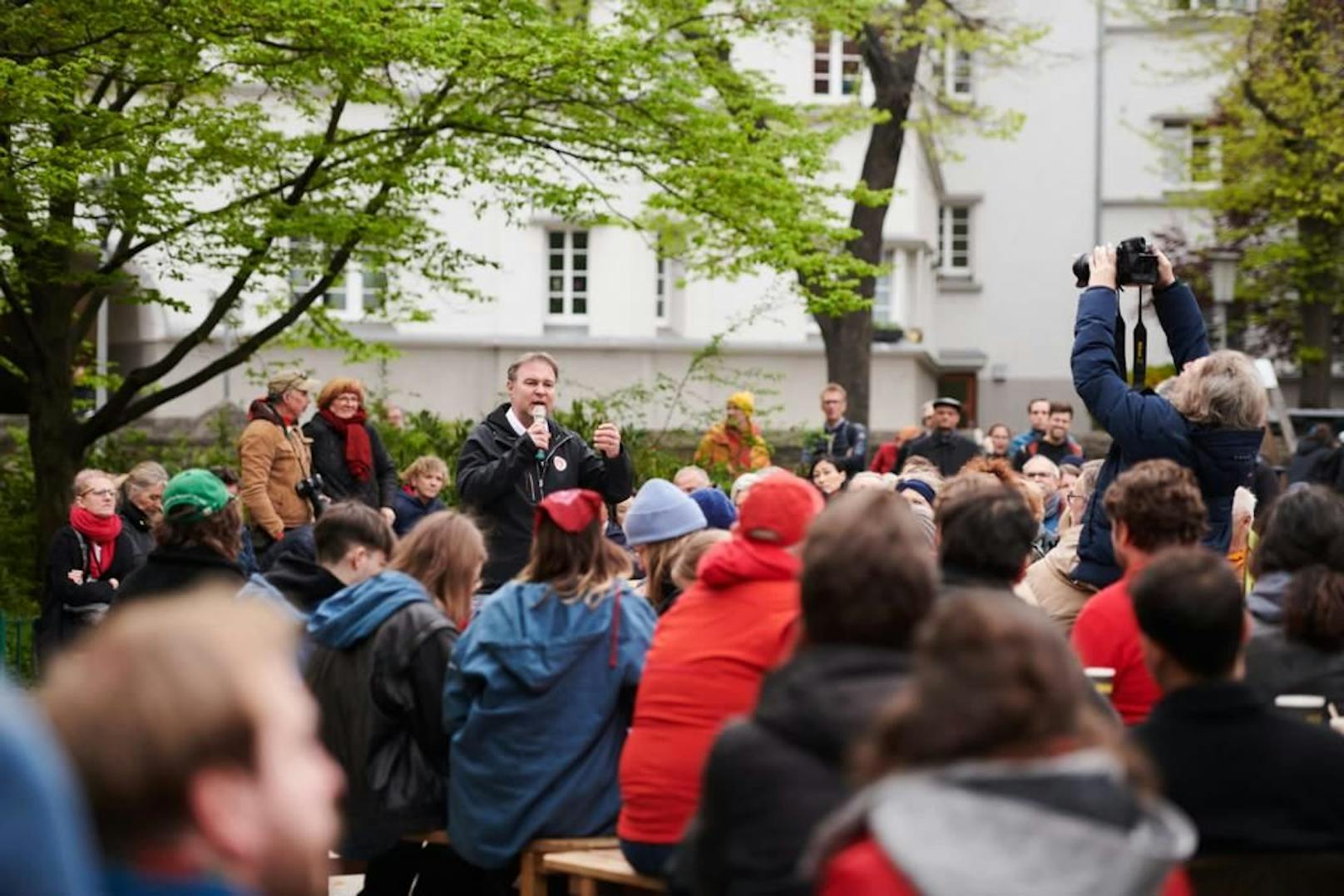 Andreas Babler am Mittwoch in Wien-Landstraße