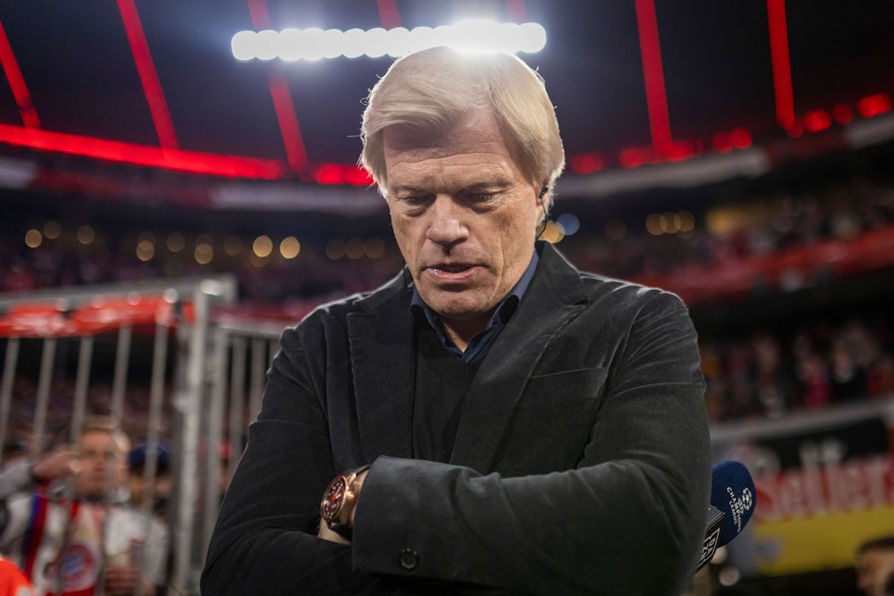 Oliver Kahn steht schwer in der Kritik