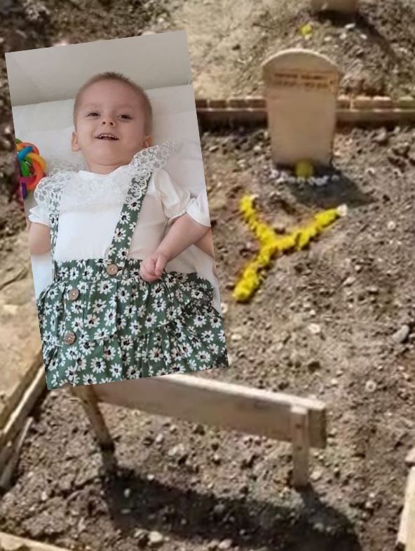 Yasmina starb mit 2,5 Jahren, ihrer Mutter fehlt das Geld für ein Grab.