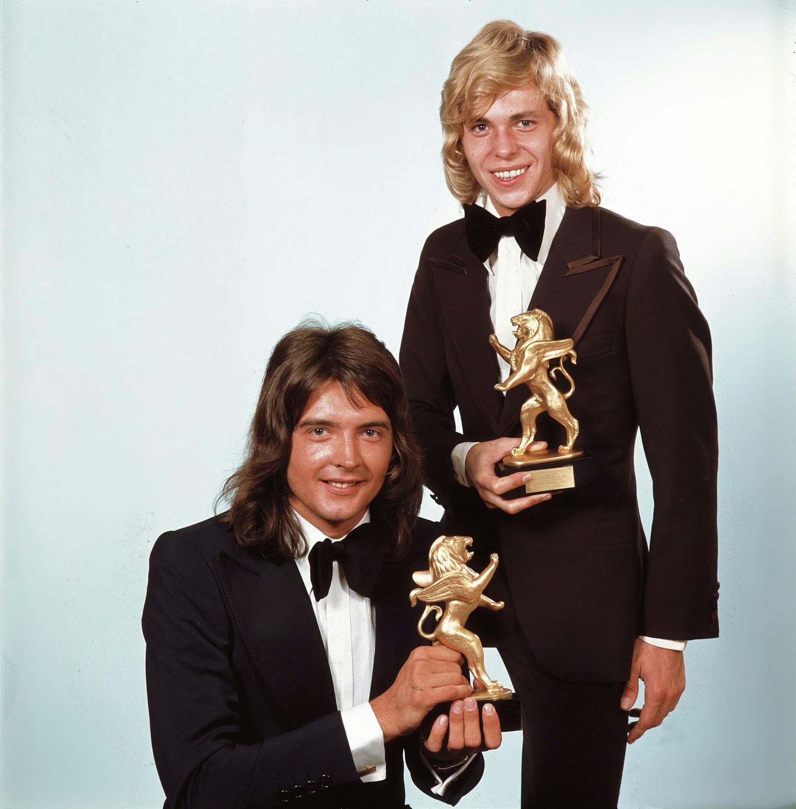 Bernd Clüver und Jürgen Marcus waren die Abräumer beim "Goldenen Löwen" 1973