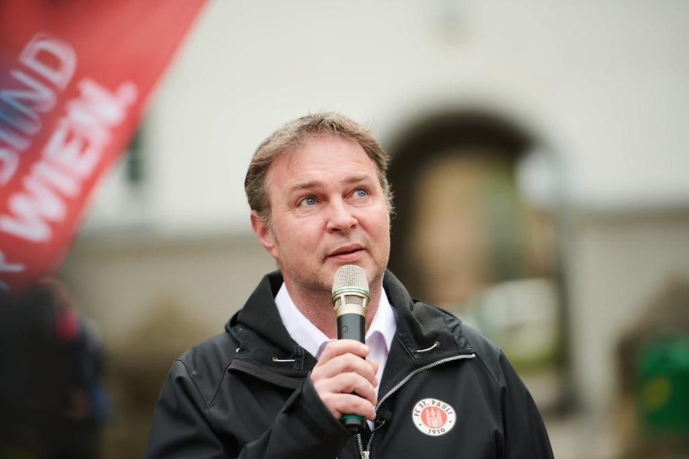 Andreas Babler am Mittwoch in Wien-Landstraße