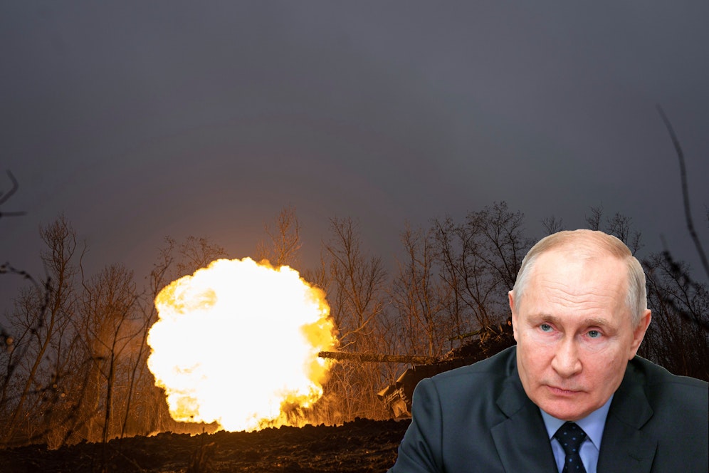 Der russische Präsident Wladimir Putin bereitet sich auf eine Großoffensive der Ukraine vor.