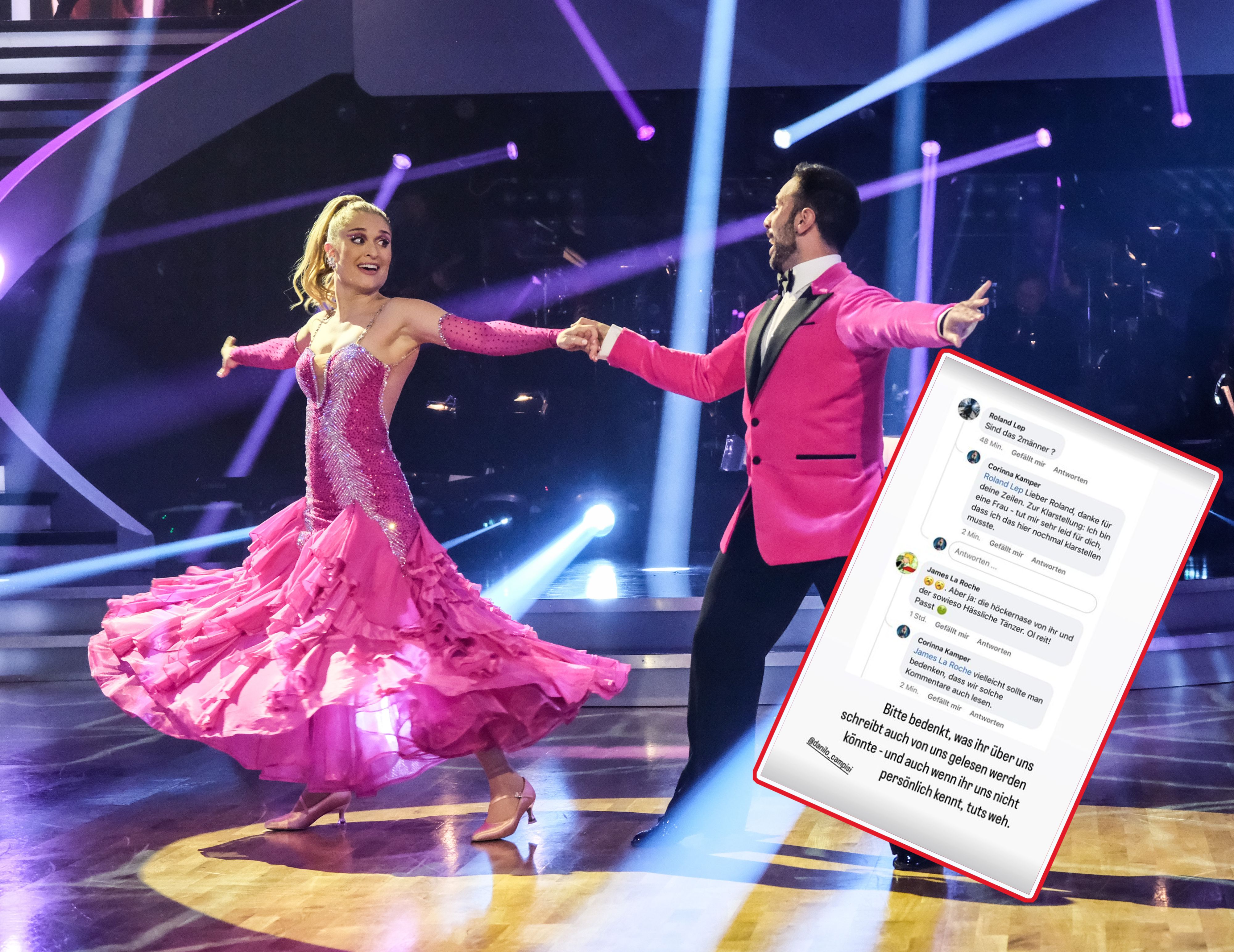 Corinna Kamper und Danilo Campisi sollen mittlerweile mehr als nur Tanzpartner sein. 