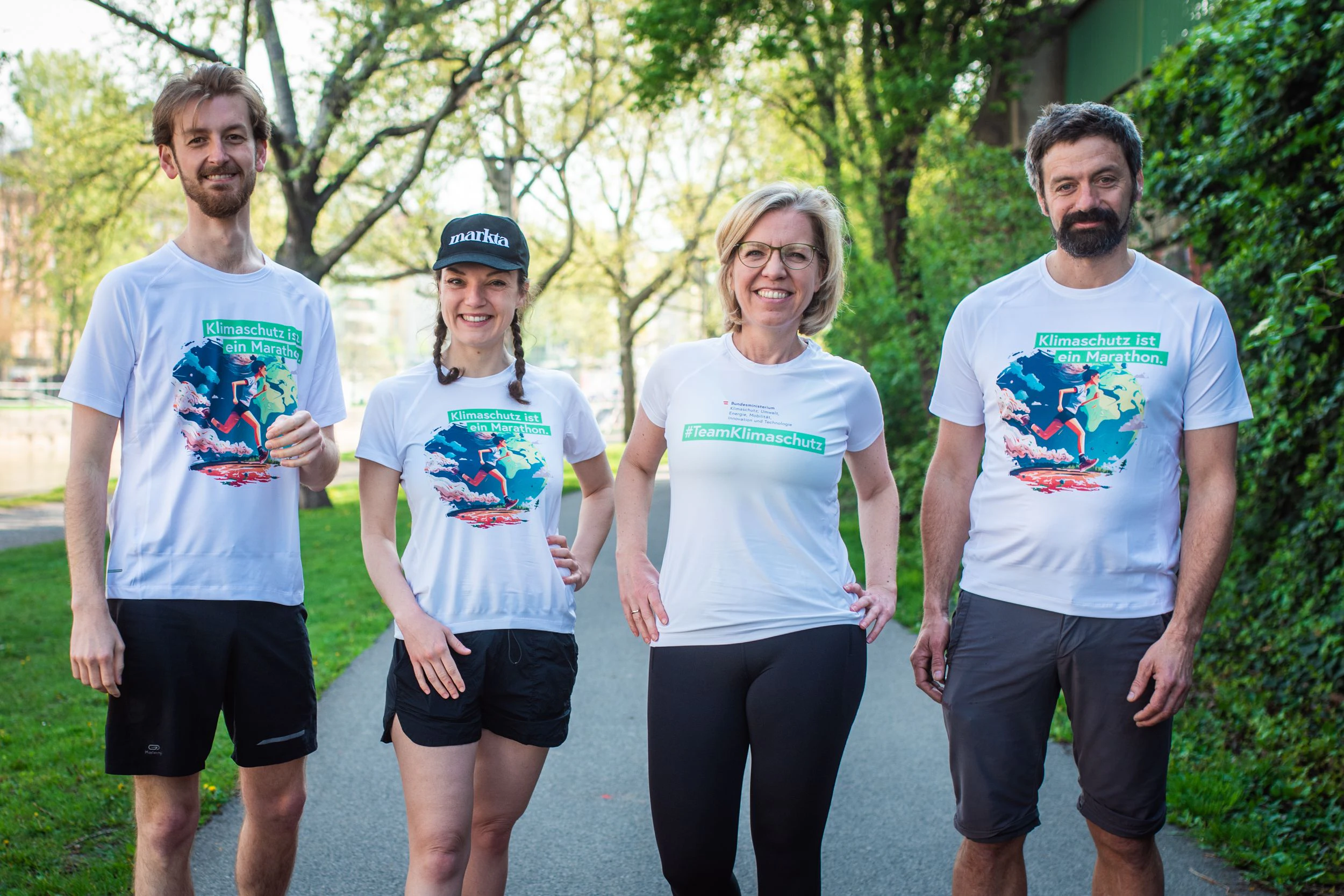 "Klimaschutz ist ein Marathon", ist sich die Ministerin sicher.