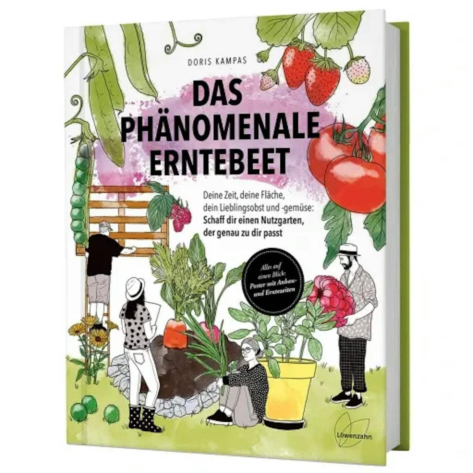 Mit dem neuen Buch "Das phänomenale Erntebeet" von der&nbsp;österreichischen Garten- und Bio-Expertin Doris schaffst du einen Nutzgarten, der genau zu dir passt. 24,90 Euro, erschienen im Löwenzahn Verlag.