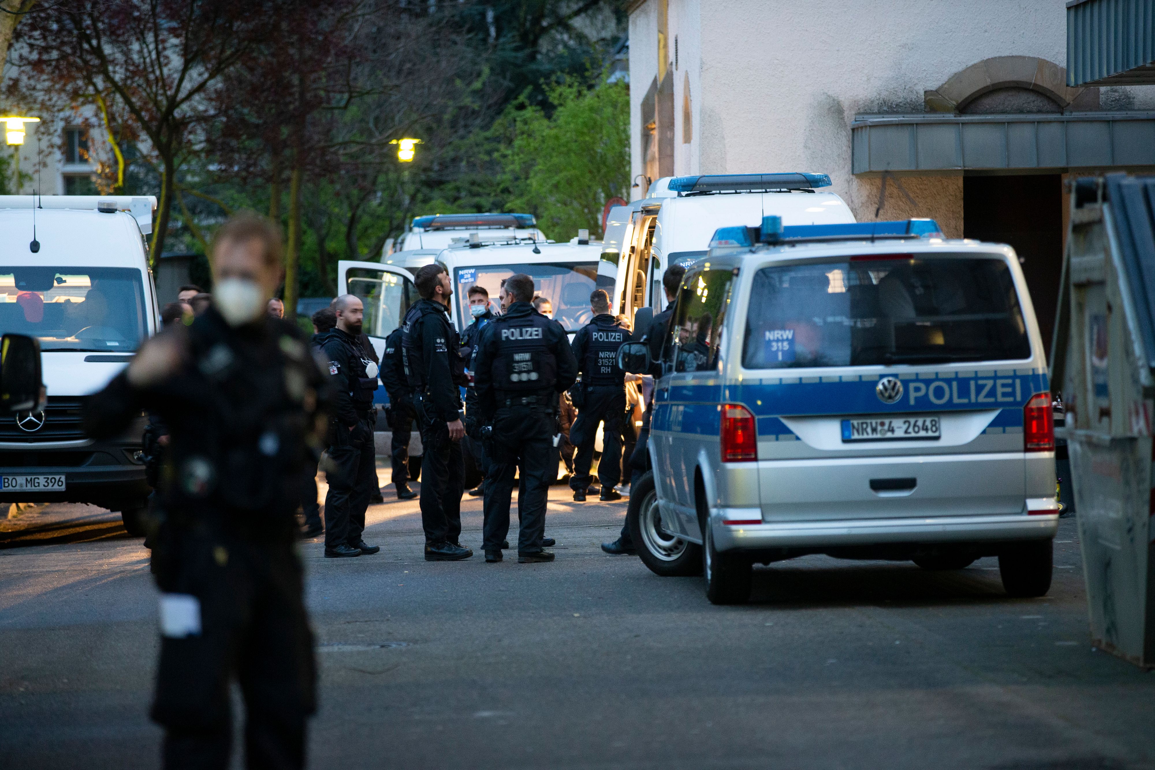 Die Ermittlungen der Polizei laufen.