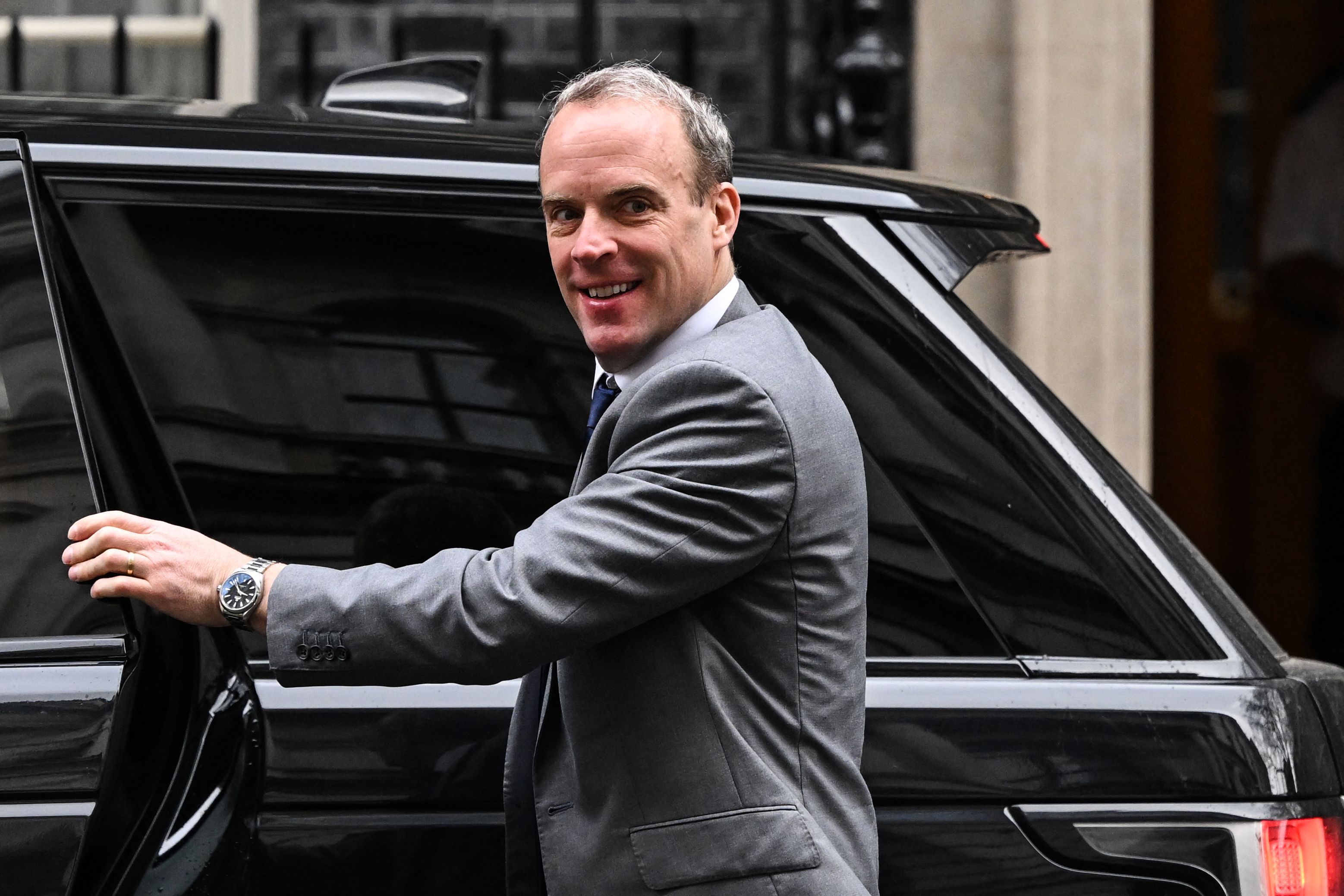 Dominic Raab ist als britischer Vize-Premier und Justizminister zurückgetreten.