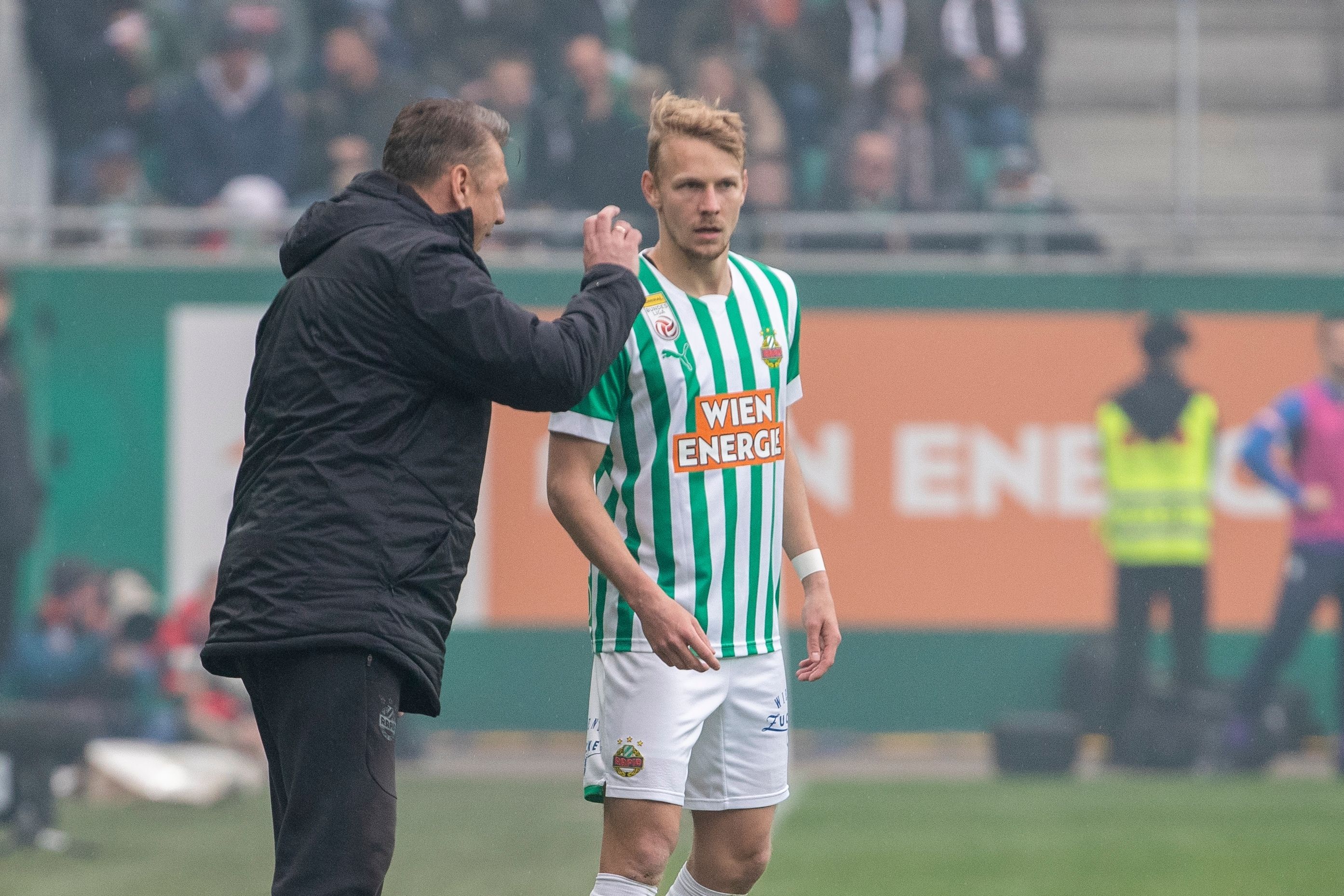 Zoran Barisic mit Marco Grüll
