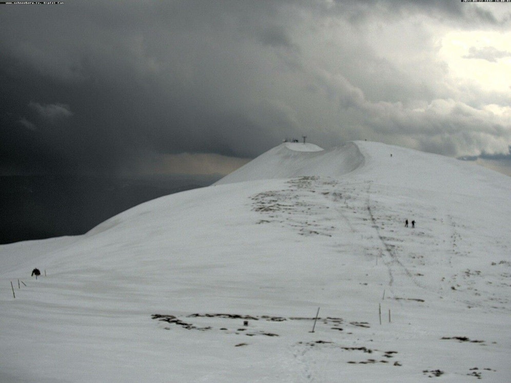 Aktuelles Foto zeigt das Wärmegewitter im Rax-Schneeberg-Gebiet