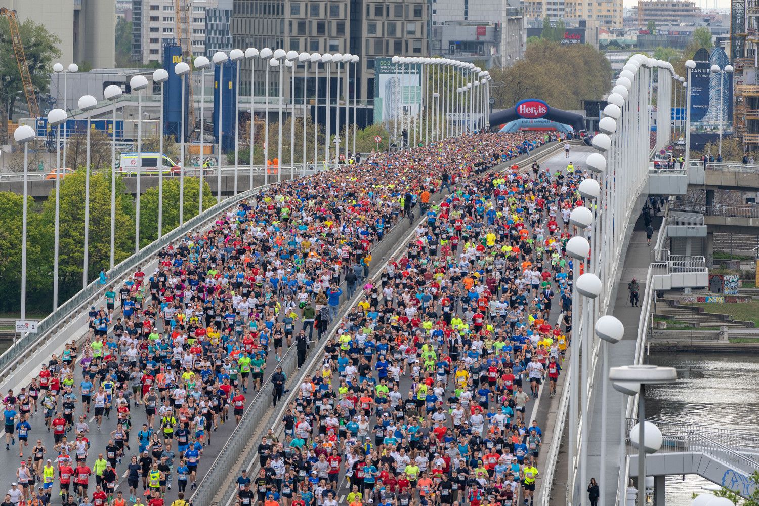 Der Vienna City Marathon.