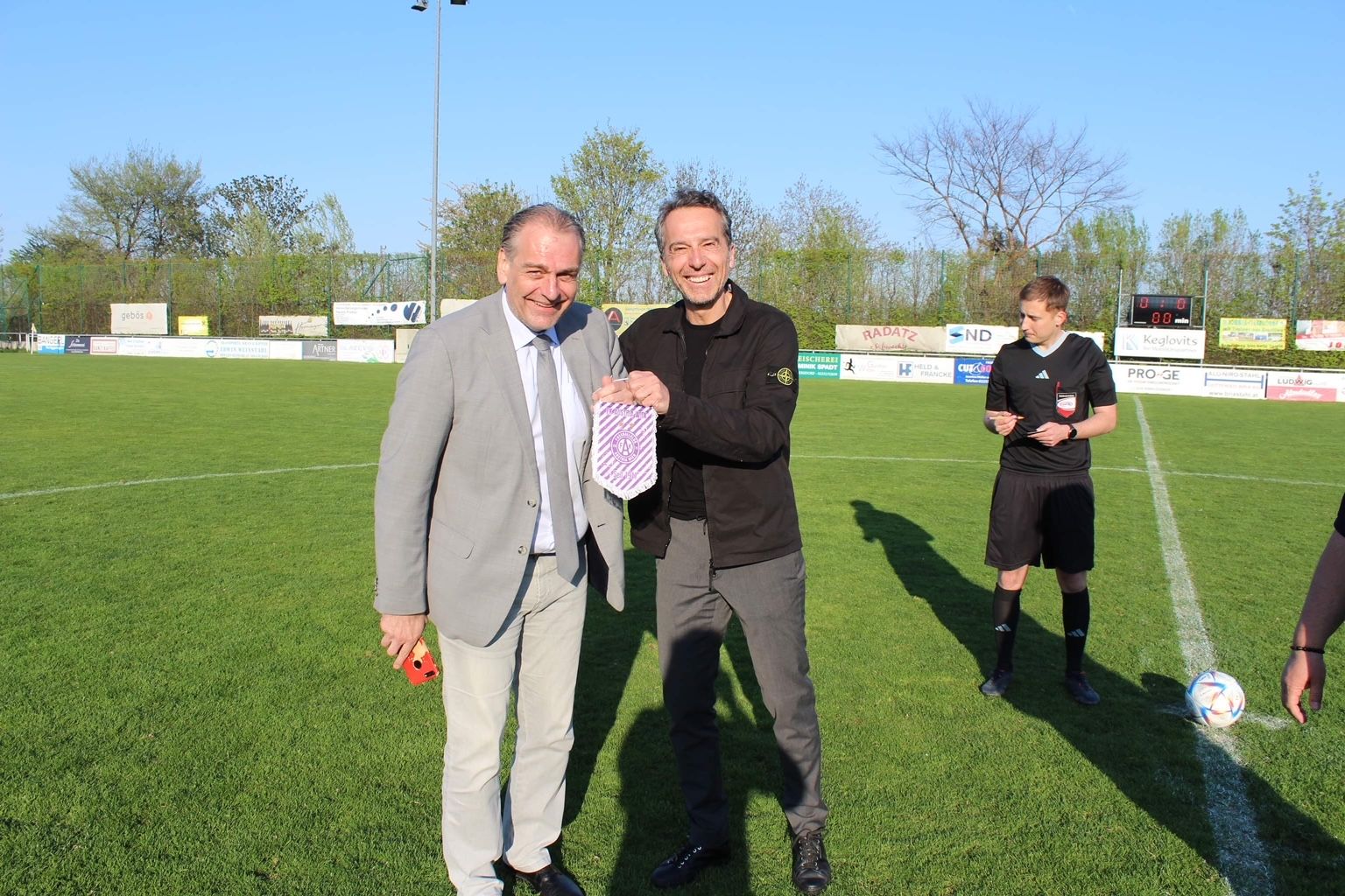 Ex-Kanzler Christian Kern bei Ankick in Trumau