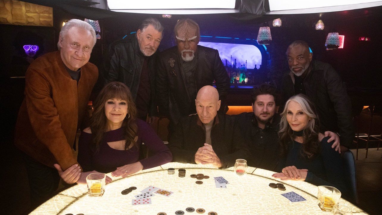 Die Crew der weltbekannten Enterprise.