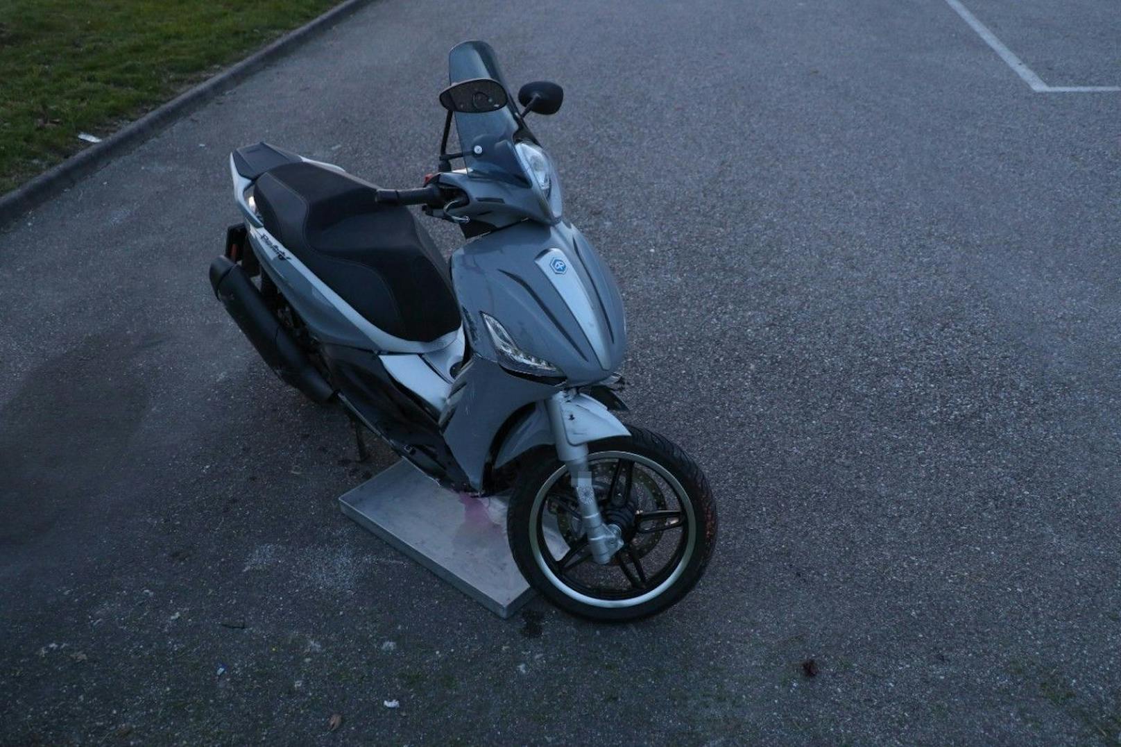 Mit diesem Moped war der 75-Jährige unterwegs.&nbsp;