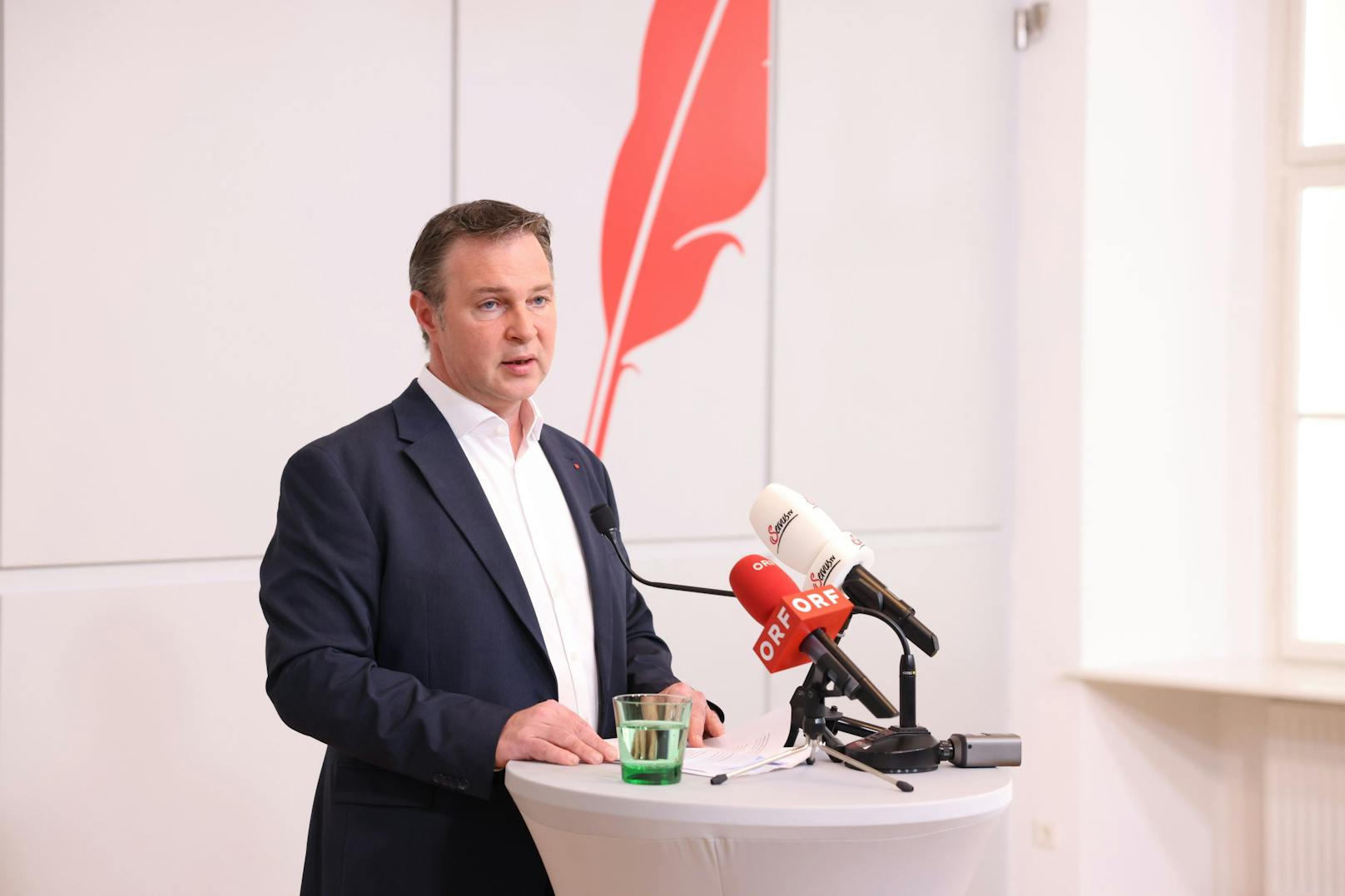 Traiskirchens Bürgermeister Andreas Babler präsentierte am Montag einen Plan zur Einigung der SPÖ.