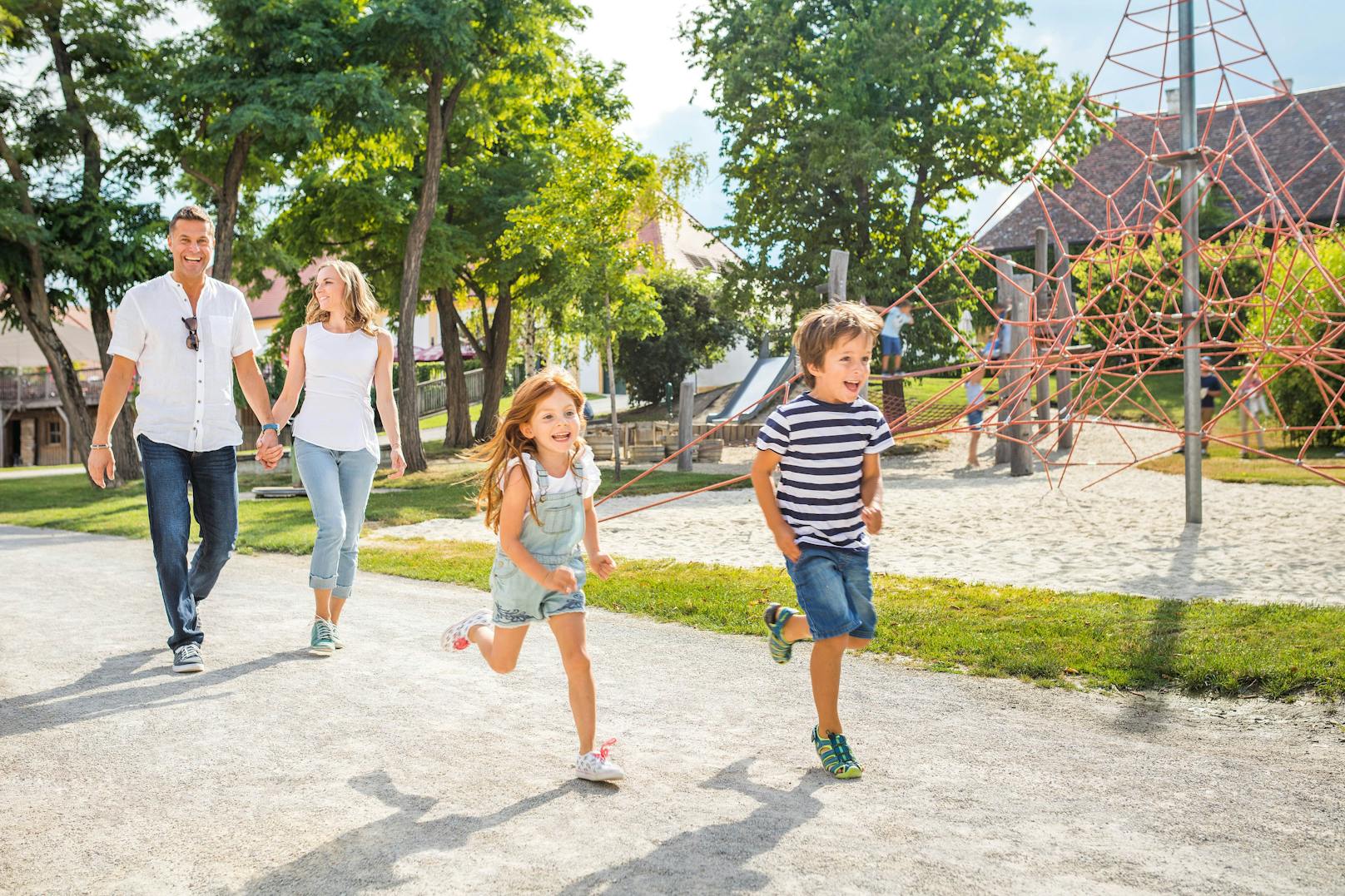 Kinderspielplatz in Schloss Hof