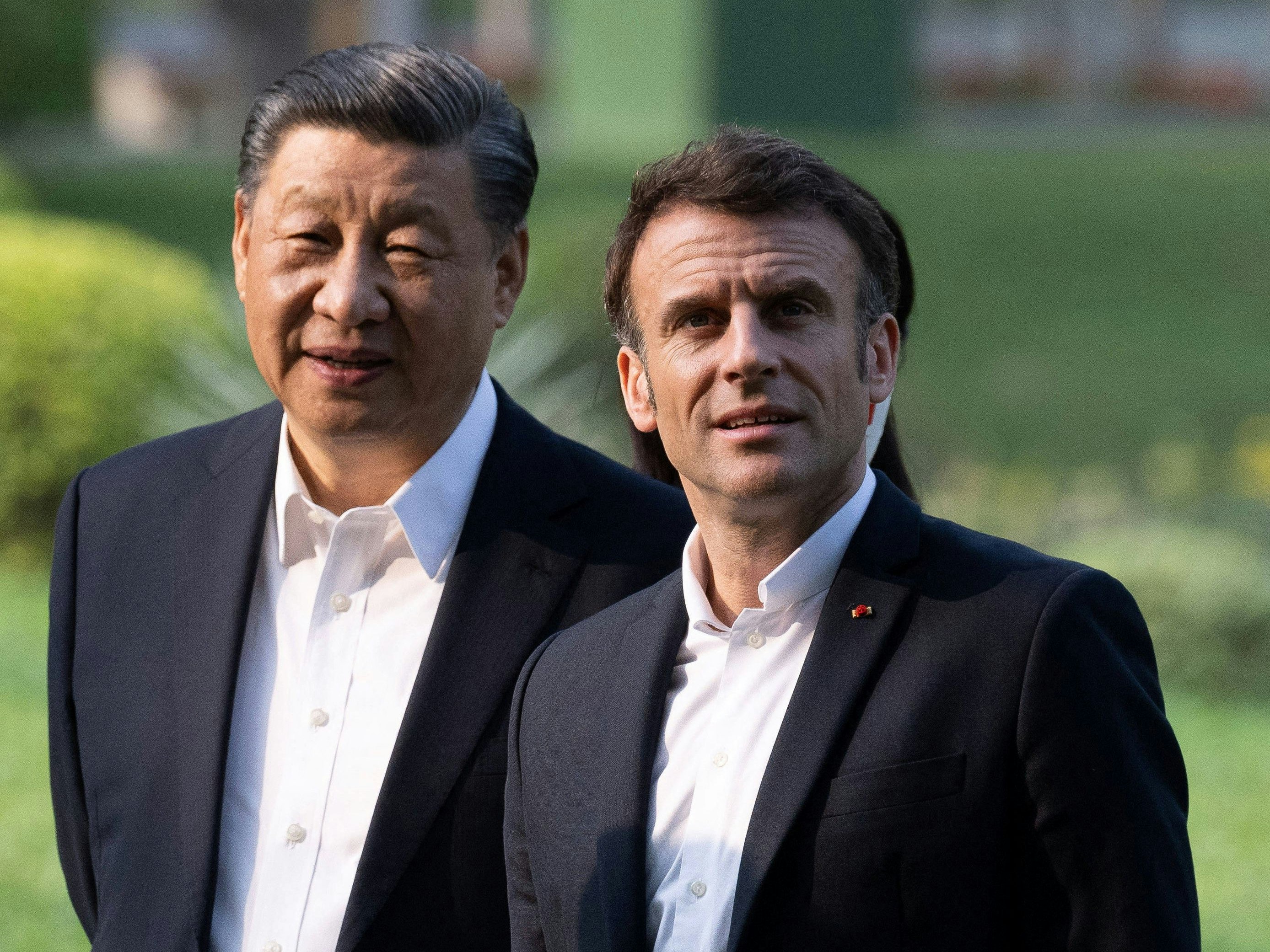 Xi Jinping und Emmanuel Macron sollen Pläne für einen Ukraine-Friedensgipfel schmieden.