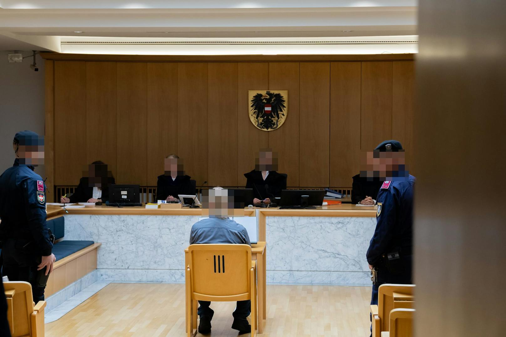 Am Montag begann der Mord-Prozess gegen einen 35-Jährigen aus Ternberg (Bezirk Steyr-Land).