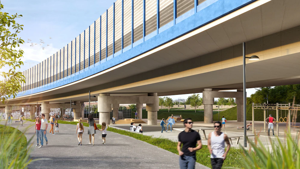 Geister-Ausfahrt wird nun zu Park umgebaut.&nbsp;