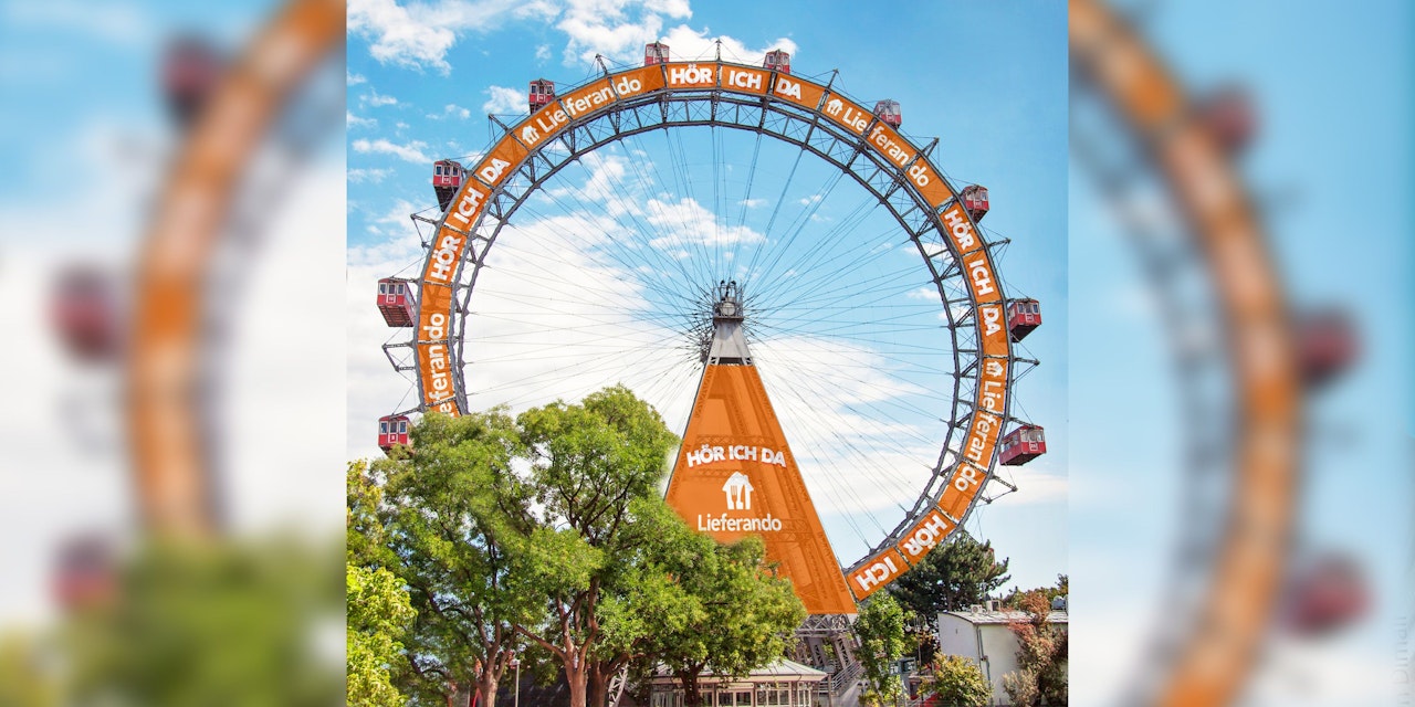 Heute.at - Lieferando bringt dich am 1. Mai ins Riesenrad!