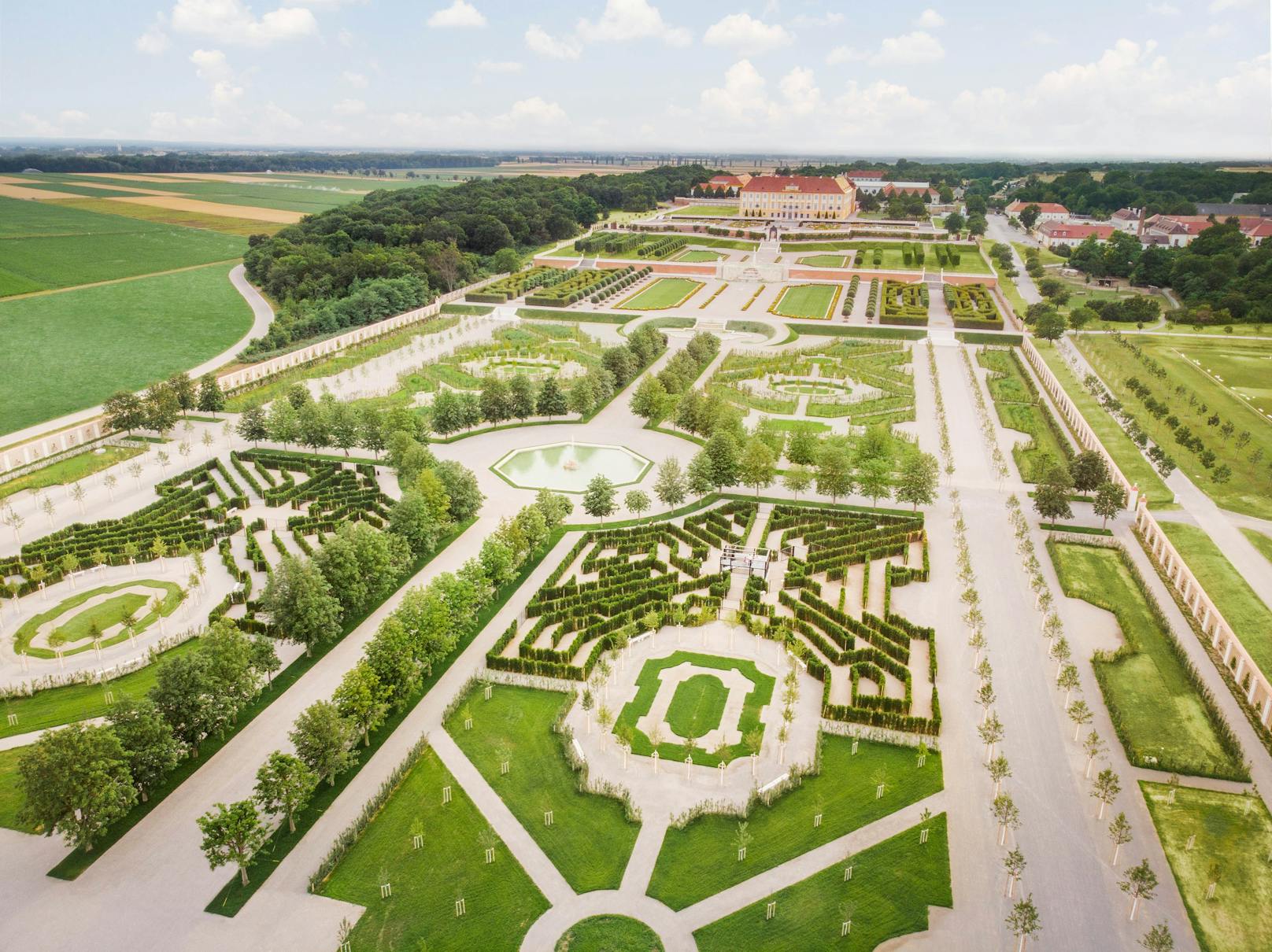 Schloss Hof Aerial 