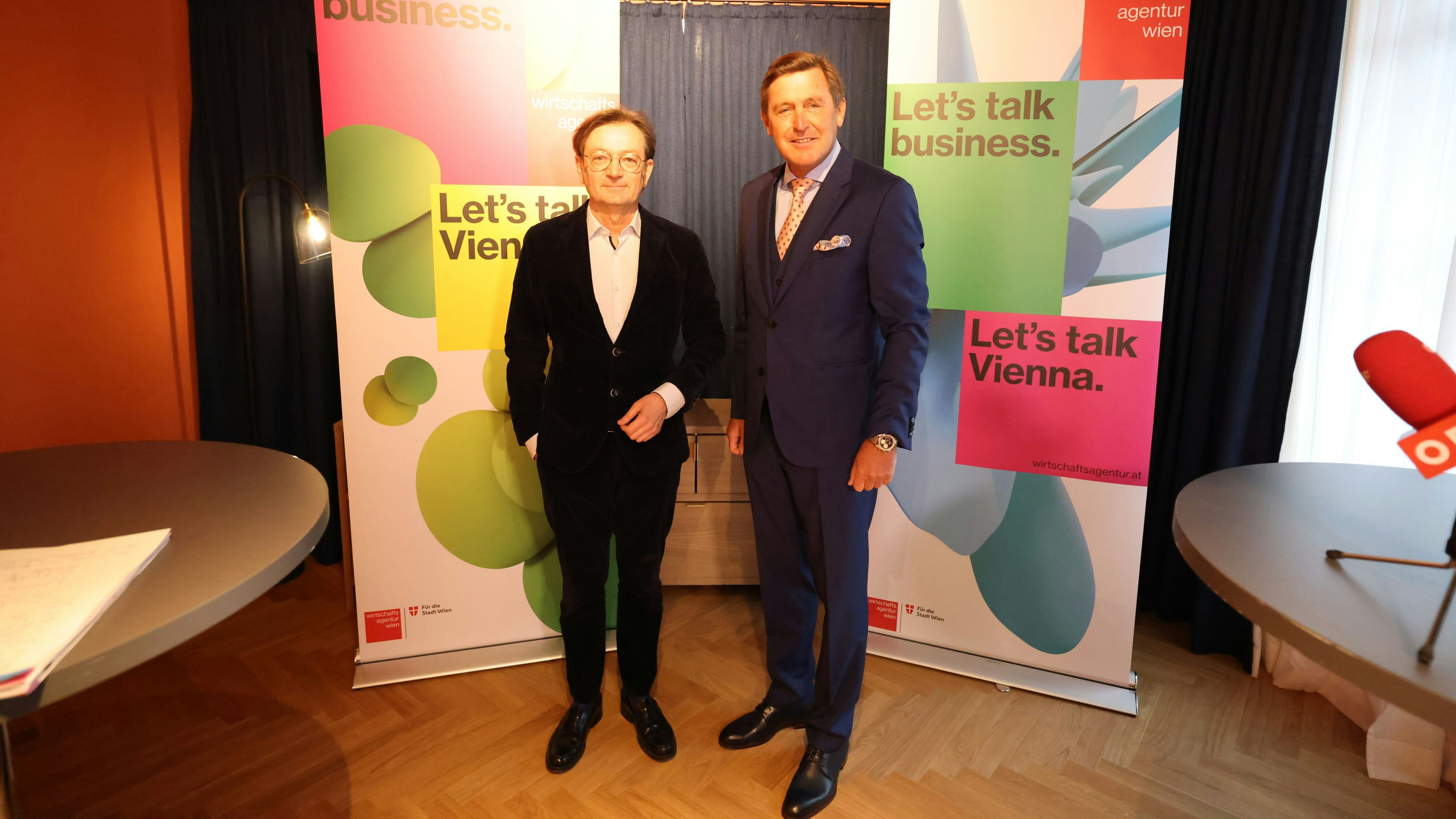 Wirtschaftsagentur-Chef Hirczi, Stadtrat Hanke