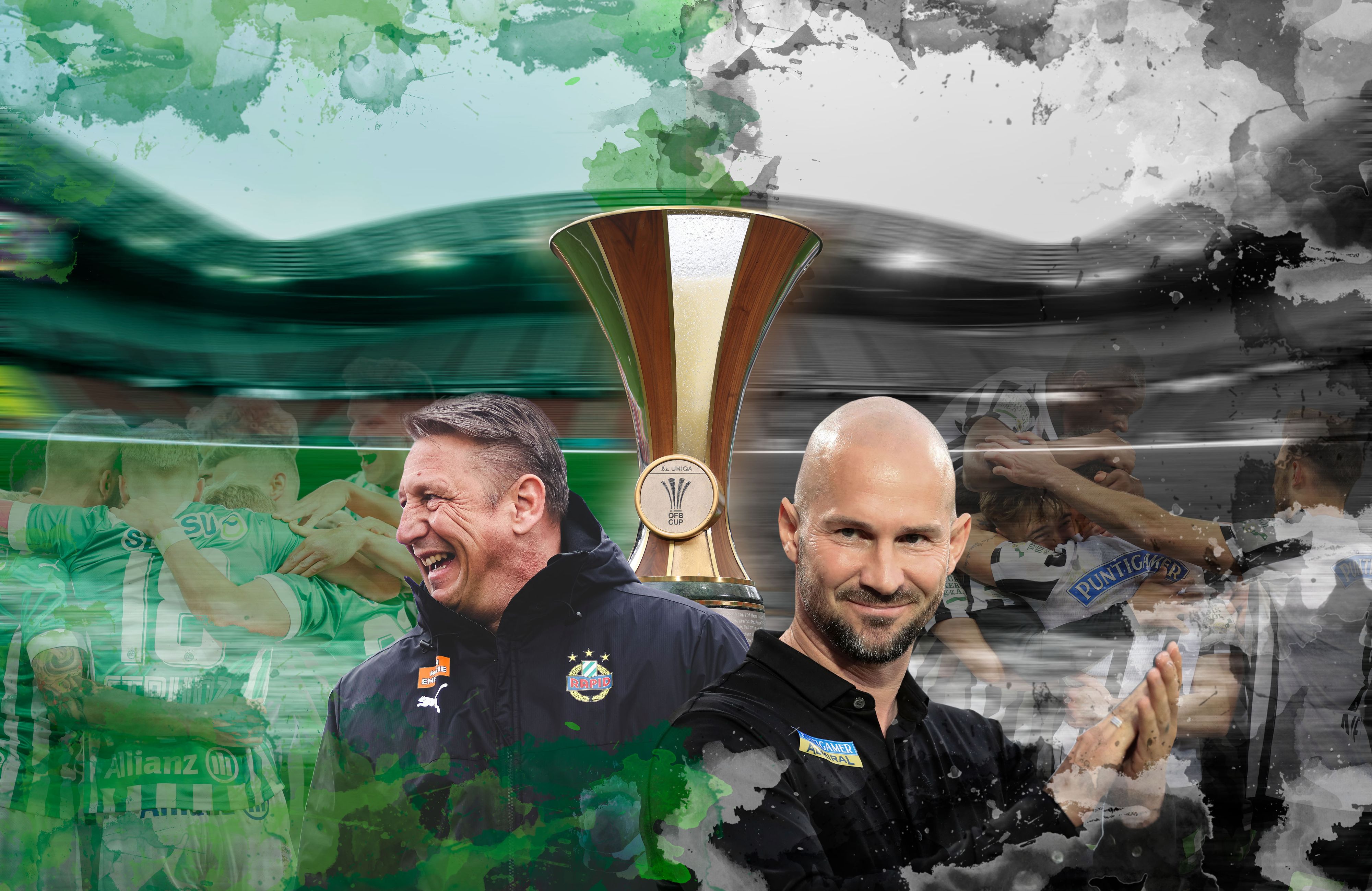 Rapid trifft am Sonntag im Cup-Finale auf Sturm