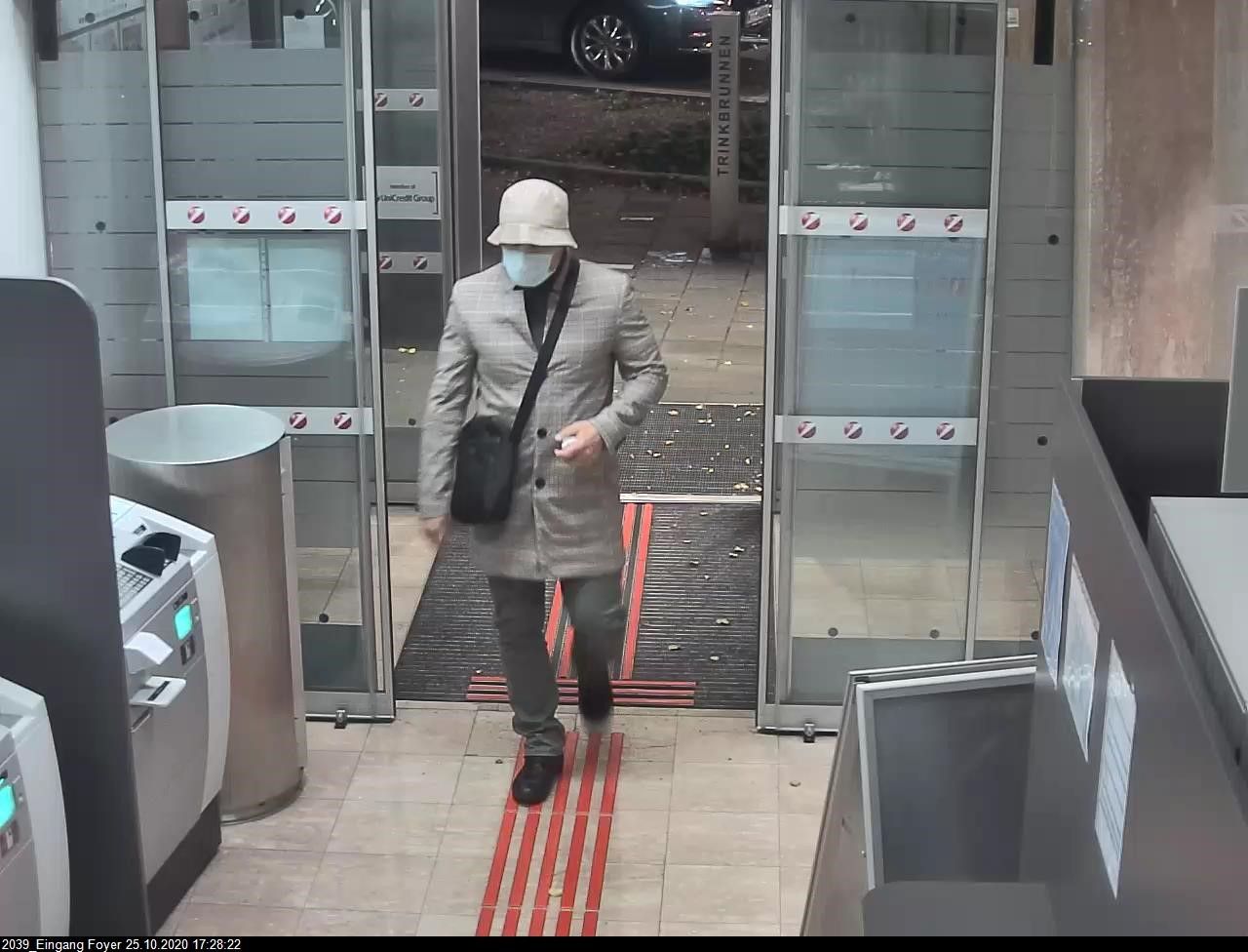 Schließfächer-Coup: Hier wurden die Täter gefilmt.