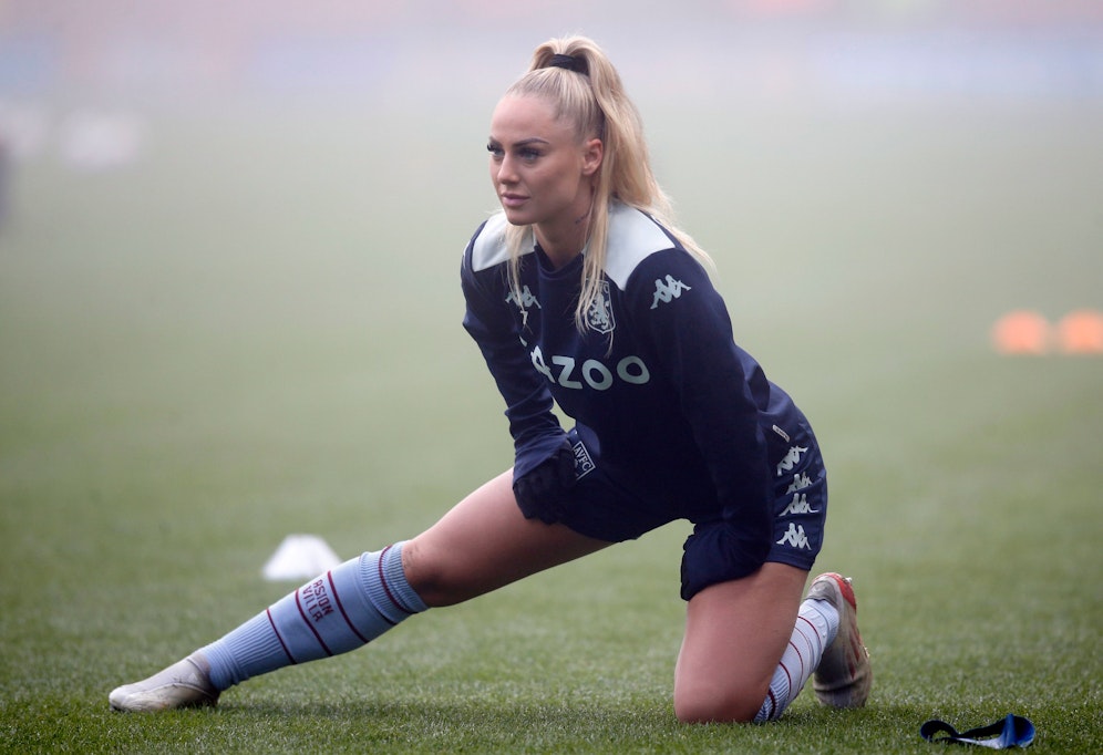 Alisha Lehmann begeisterte zuletzt Millionen Fans mit einem Rabona-Tor. 