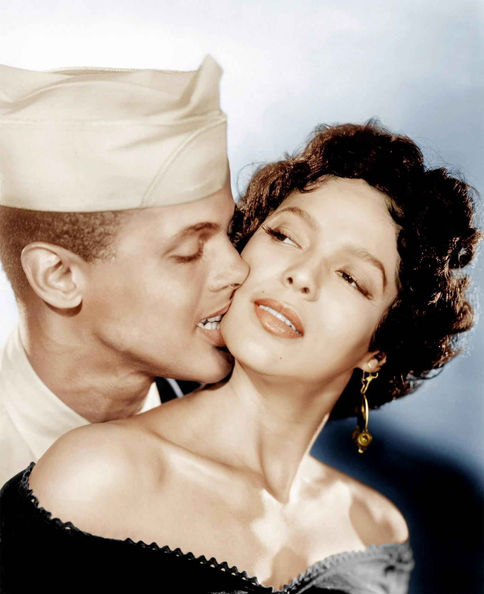 Harry Belafonte und Carmen Jones im Jahr 1954. 