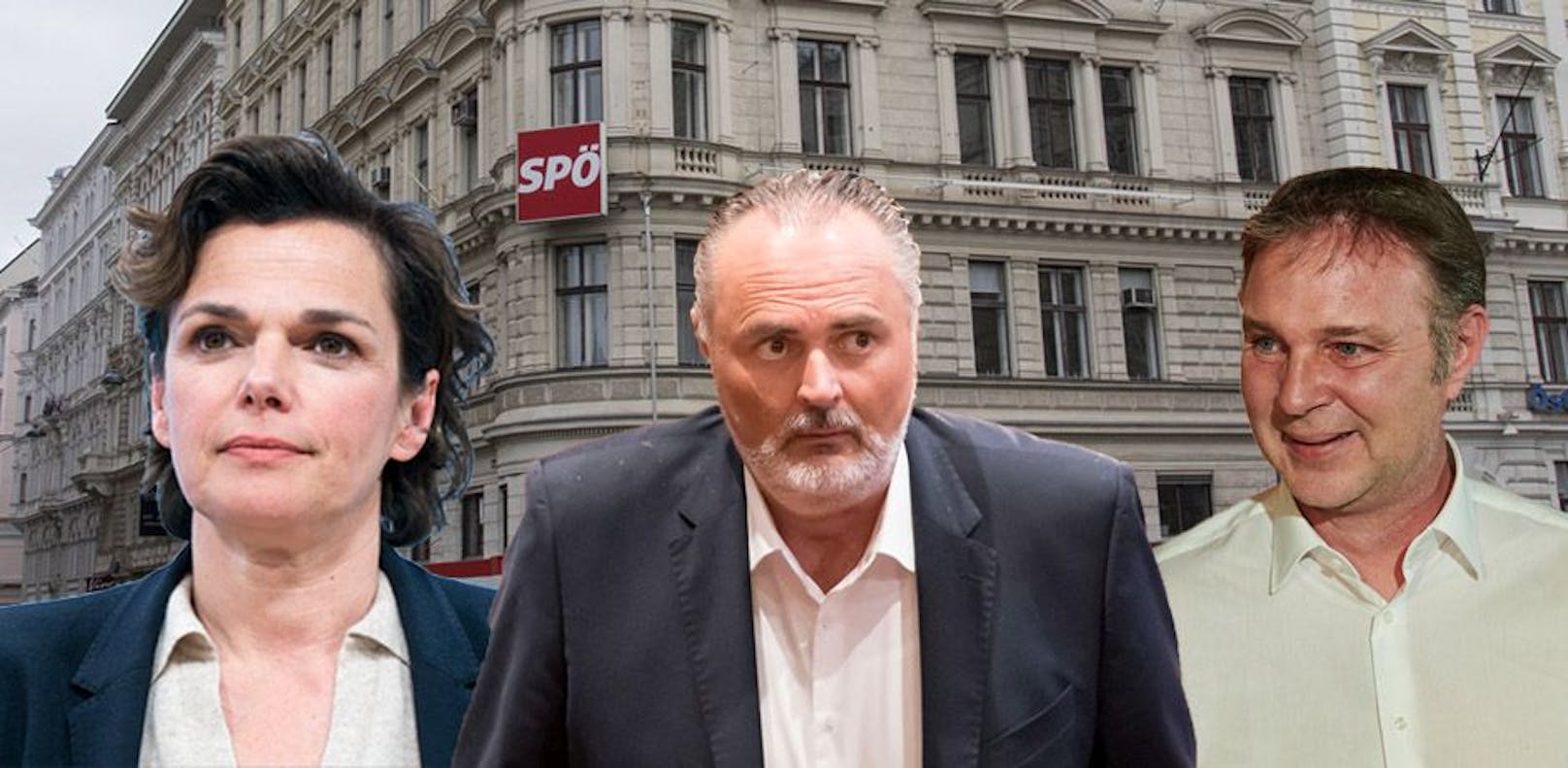 Der Dreikampf um die SPÖ-Spitze hat begonnen.