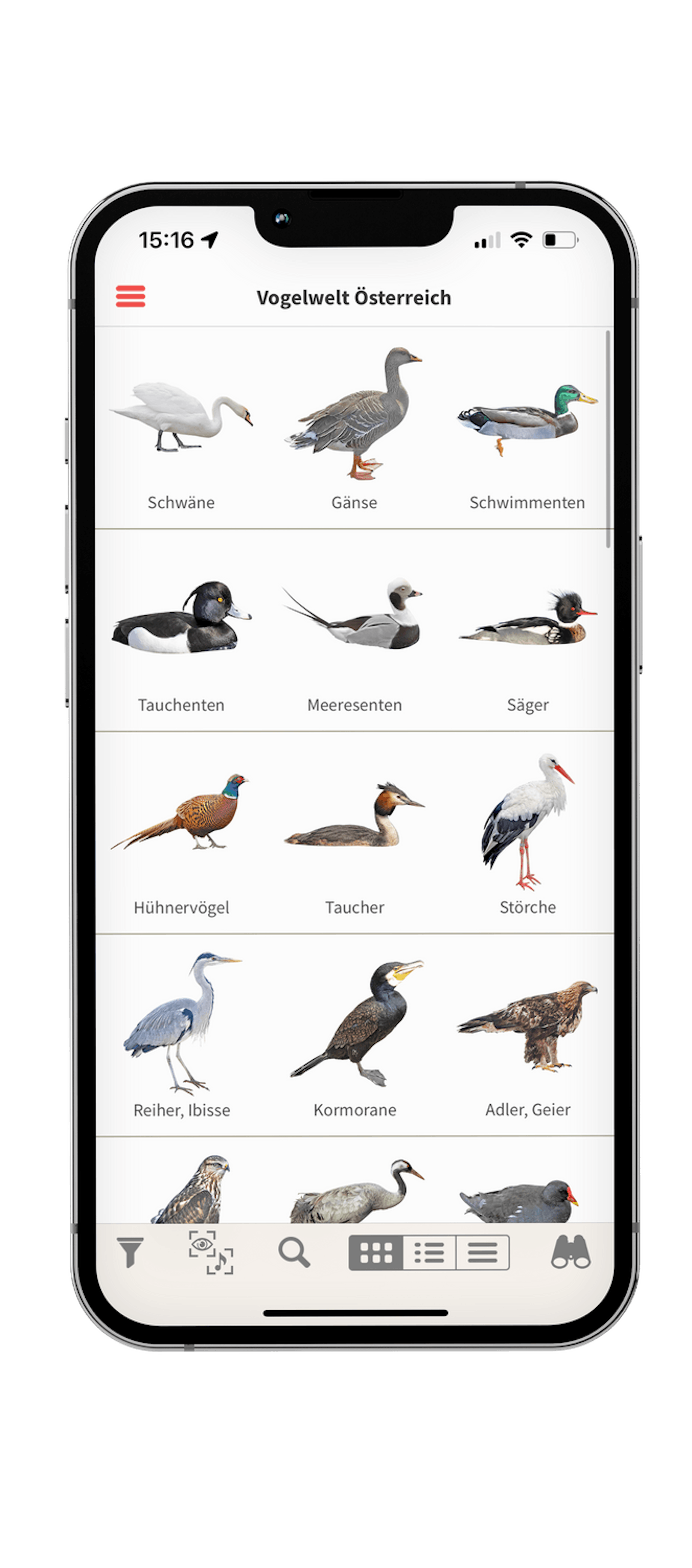 Hobby-Ornithologen aufgepasst! Die Vogelschutzorganisation BirdLife Österreich bringt die App "Vögel in Österreich" heraus. Über 300 verschiedene Vogelarten sind bereits in der App registriert.