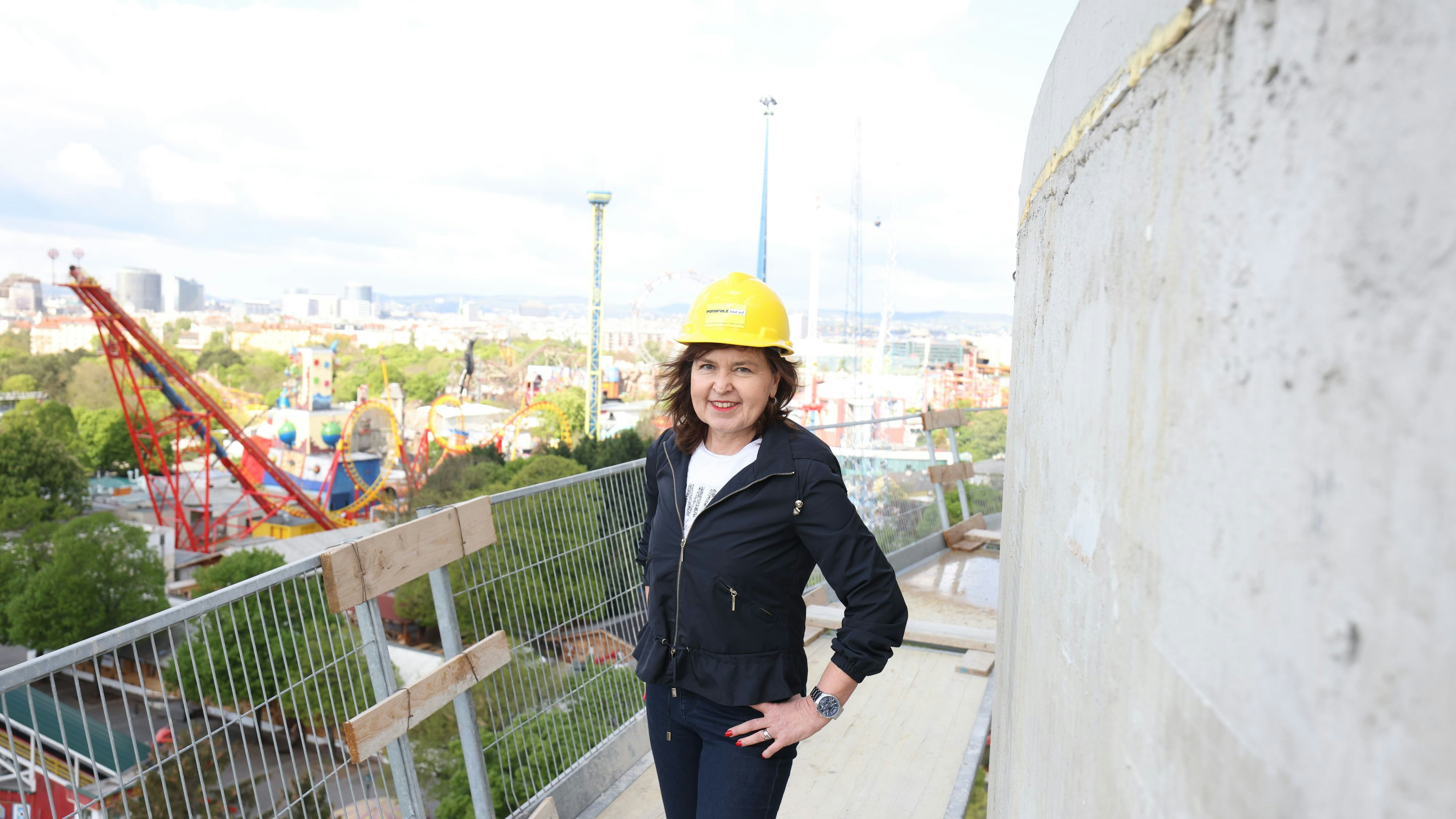 Geschäftsführerin der Vida Panorama und Rotunden-Initiatorin Cardoso Vicente hat vor 20 Jahren ihr erstes Panoramabild  gesehen und war sehr fasziniert. Dann war sie in Wien und "wusste, das ist der perfekte Ort für eine Panoramabild-Rotunde"