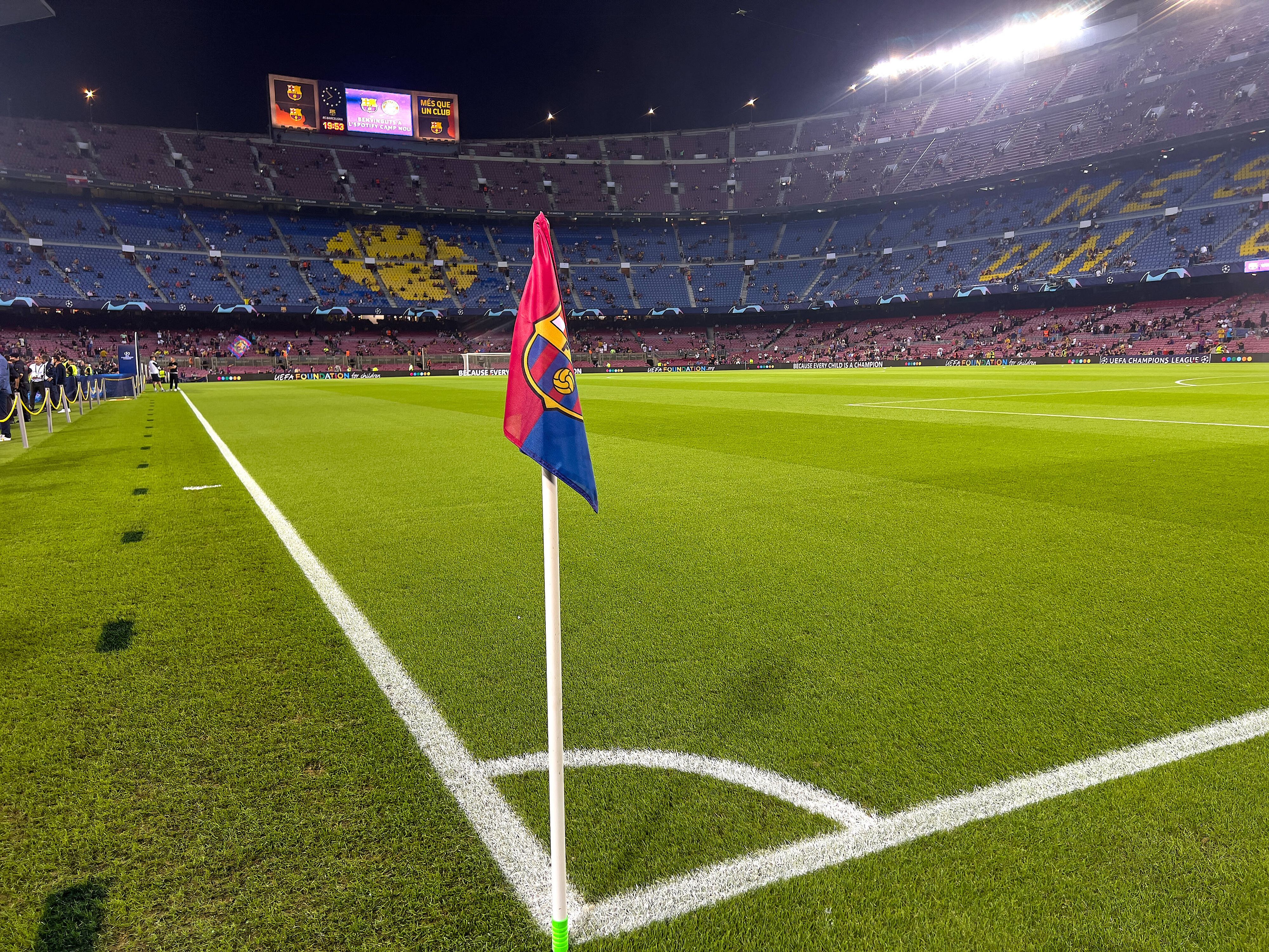 El Clásico im altehrwürdige Camp Nou.