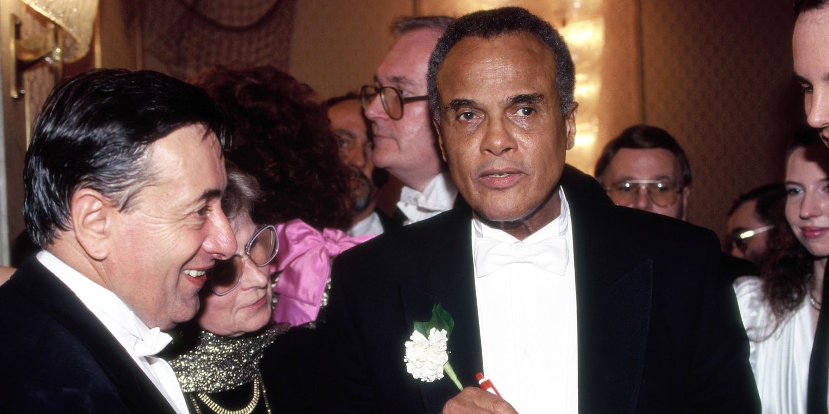 Harry Belafonte gilt als erster Opernball-Stargast von Richard Lugner.