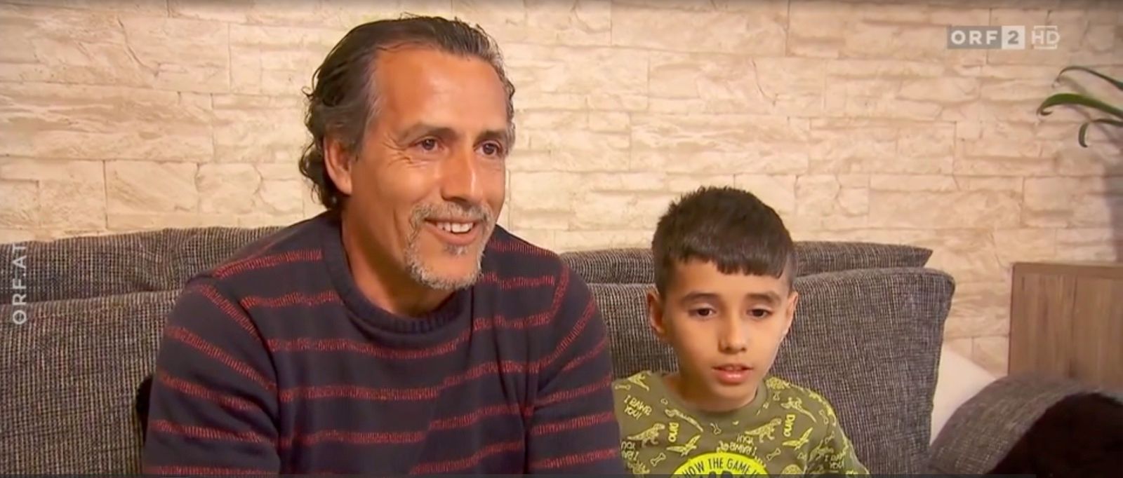 Bilel (7) ist seinem Vater Tayeb beim Vienna City Marathon ausgebüxt. Der Junge lief sieben Kilometer weit