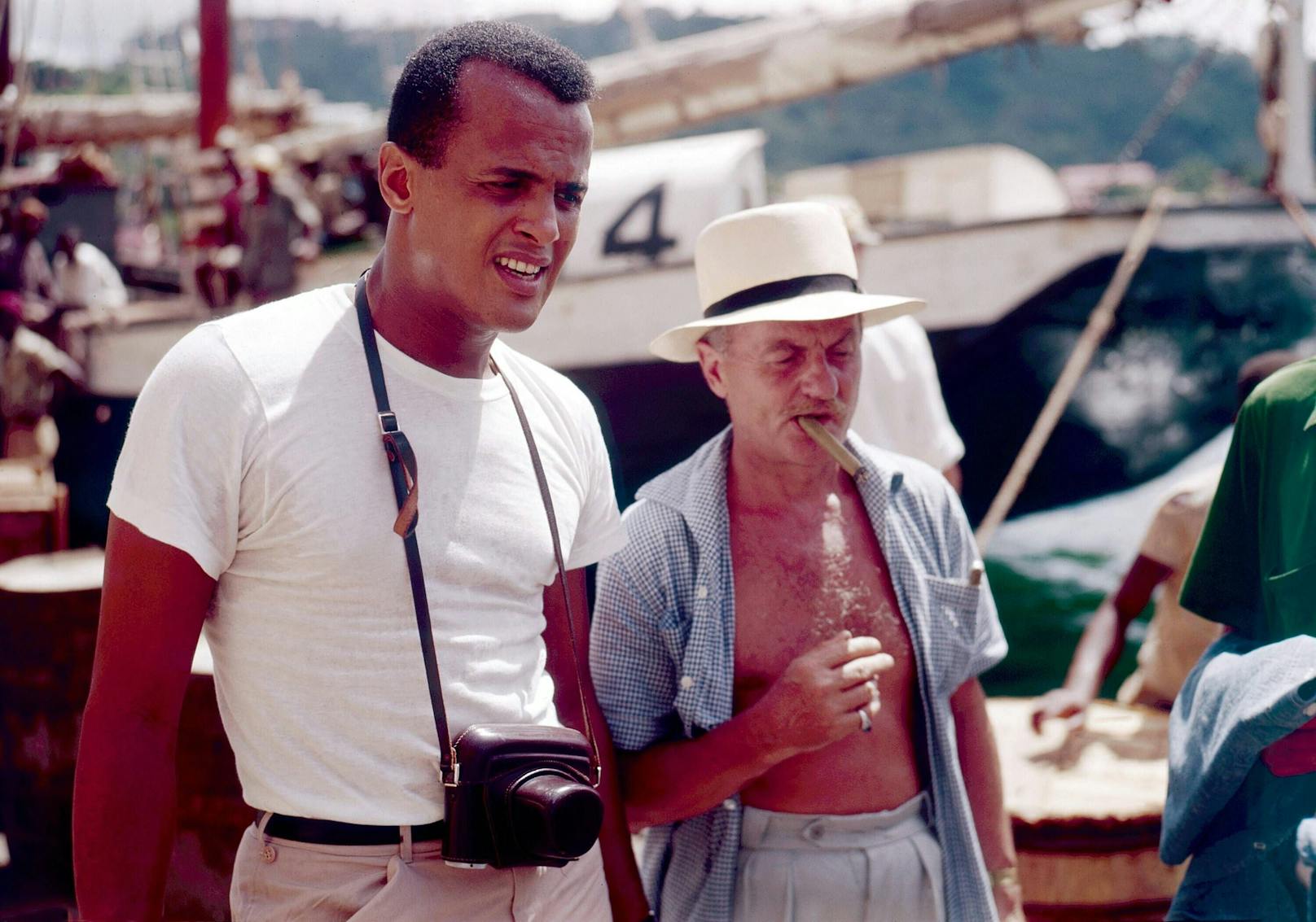 Harry Belafonte in "ISLAND IN THE SUN", 1957