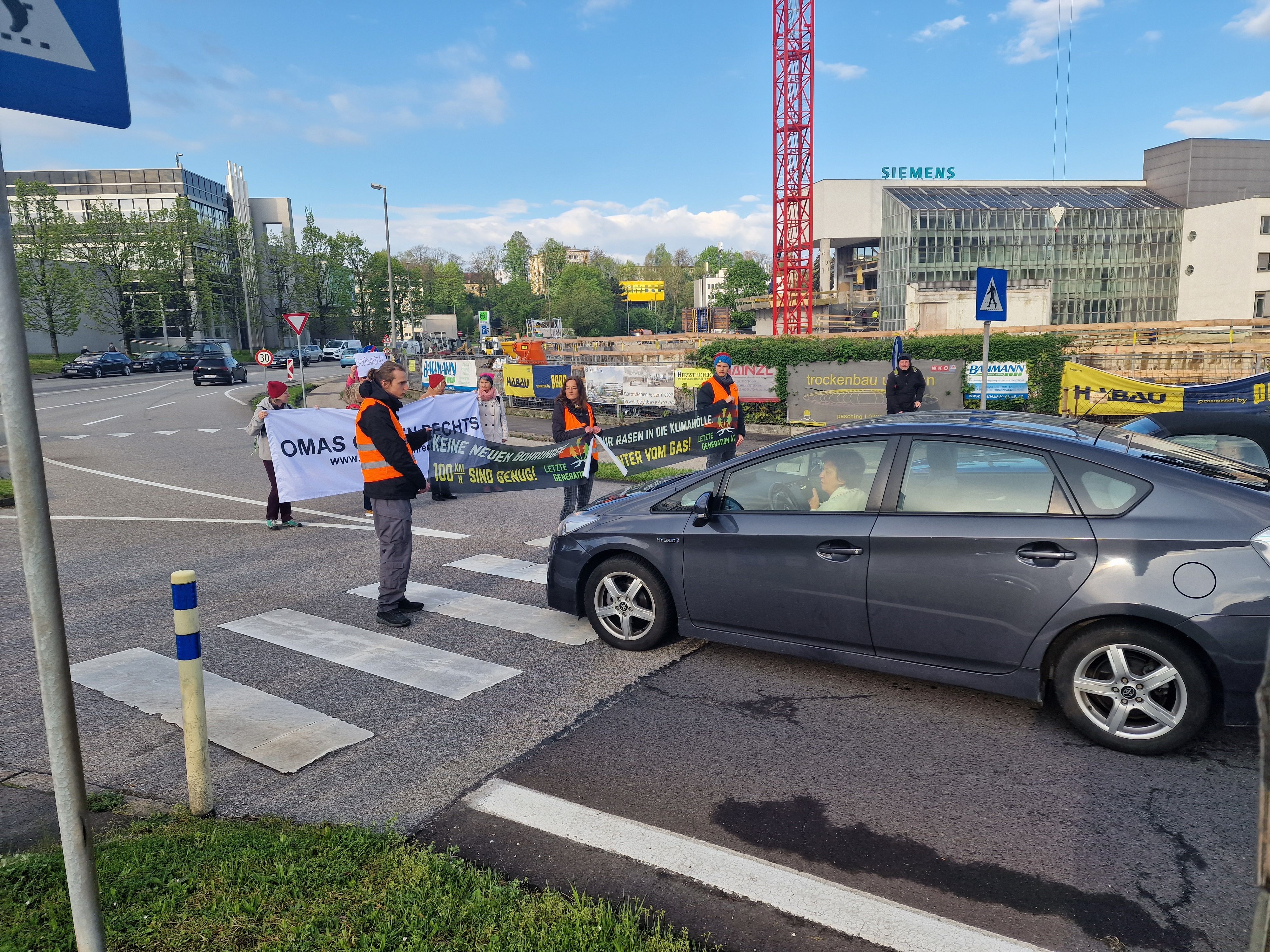 Klima-Protest in Linz