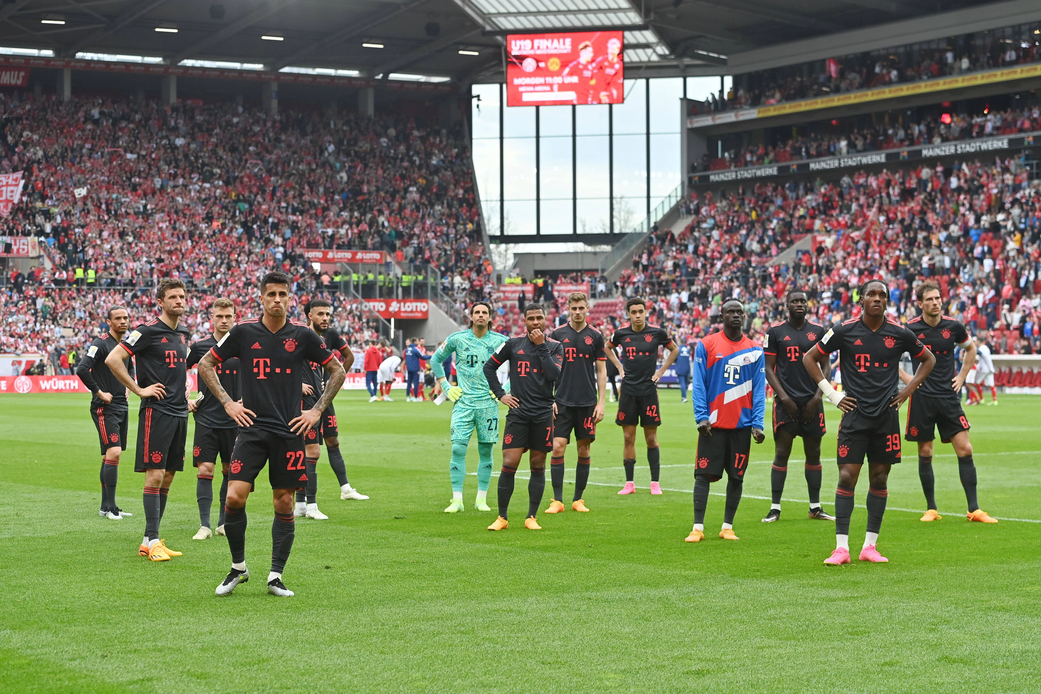 Die Bayern bekamen trotz der Niederlage in Mainz drei Tage frei. 