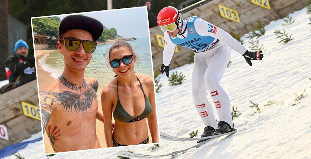 Manuel Fettner (l.) und Lisa Eder im Thailand-Urlaub