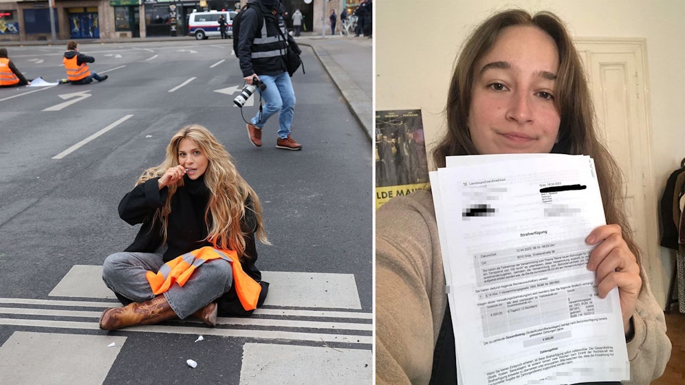 Eigentlich hätte Aktivistin Lea nur die Kamera halten sollen – weil sie Kollegen Kleber zuwarf, setzte es eine saftige Strafe!