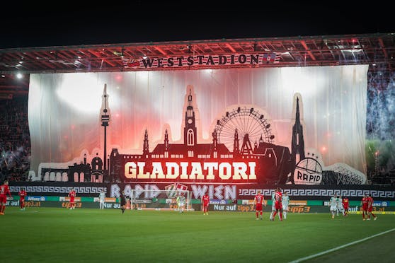Mega-Choreo! Rapid-Fans sorgen für Hingucker - Fussball | heute.at