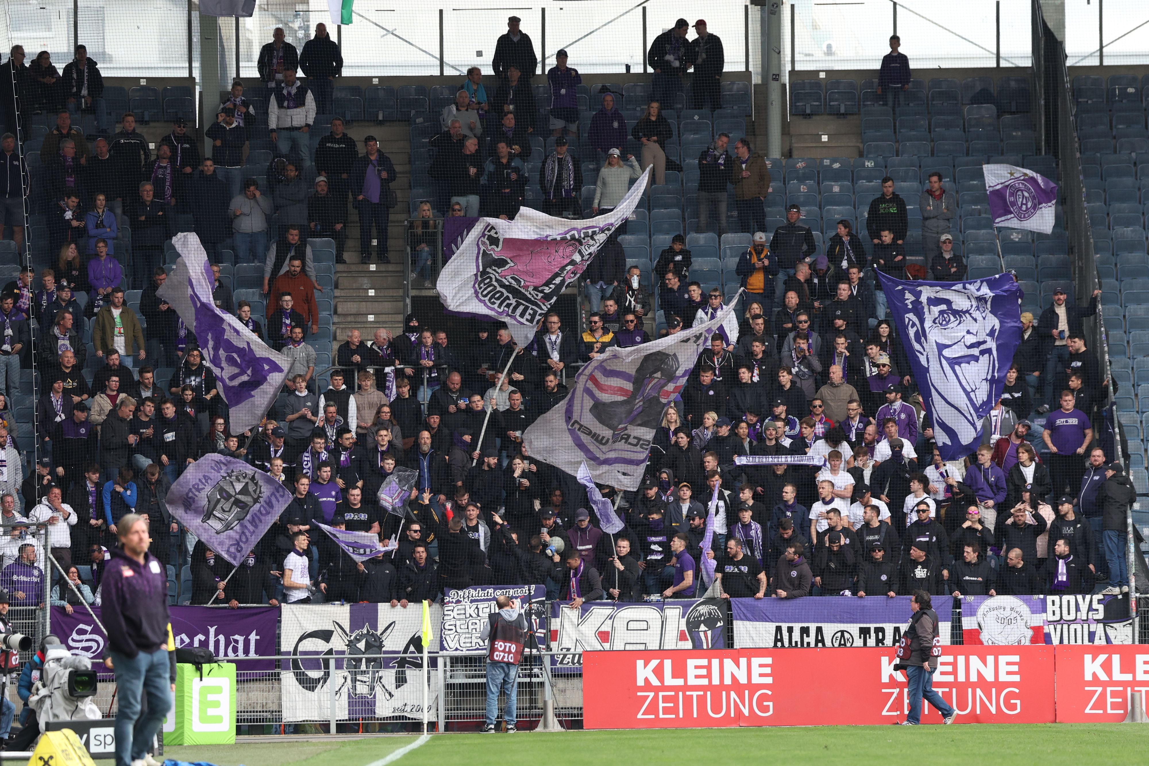 Notfall im Austria-Fansektor