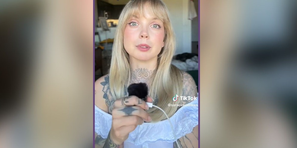 Ihre Tattoos aus ihren Zwanzigern passen nicht mehr zu ihrer jetzigen Ausstrahlung, sagt die heute 36-jährige Sara (Bild) und warnt vor vorschnellen Entscheidungen.