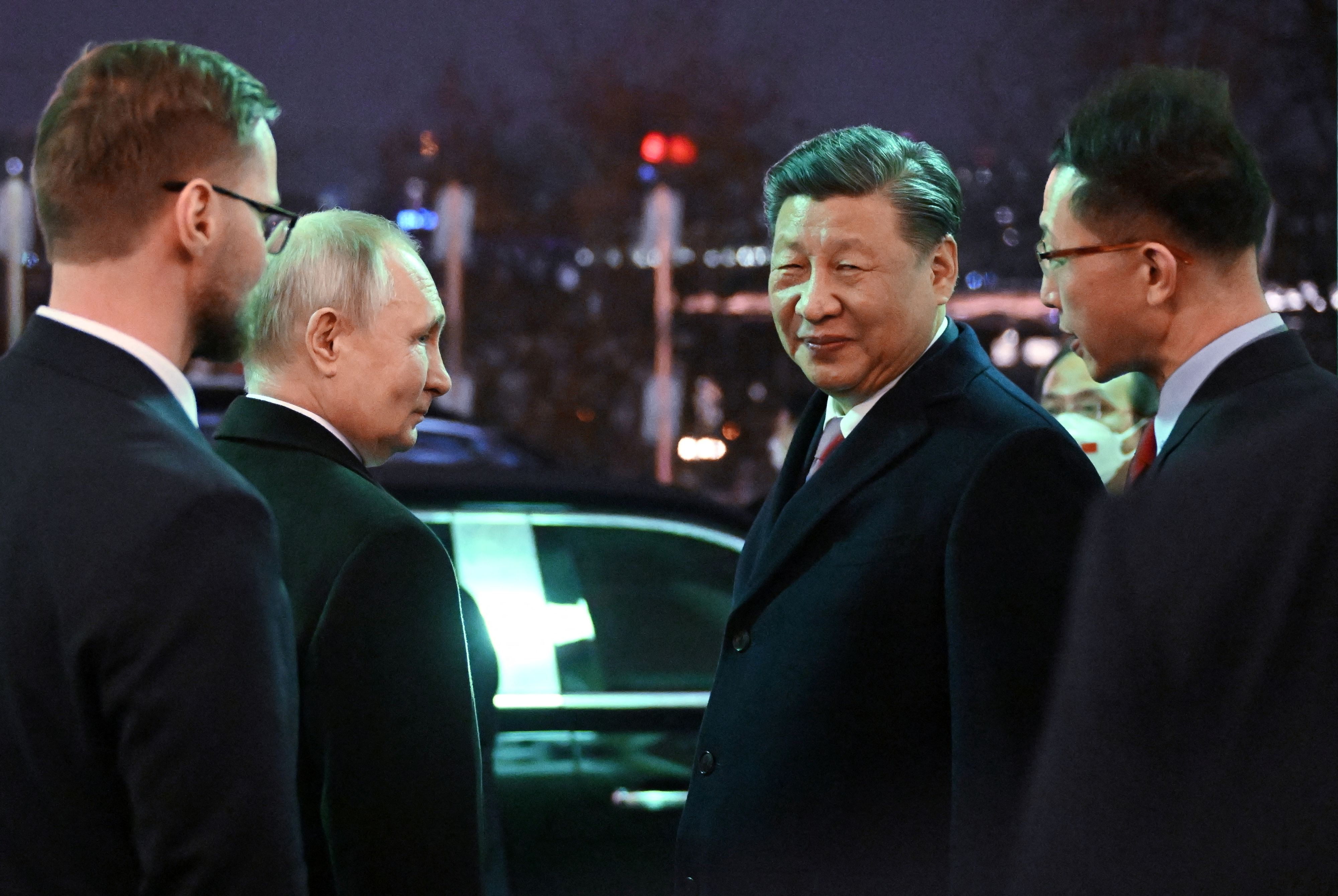 Wladimir Putin und Xi Jinping während dessen Besuch in Moskau am 21. März 2023.