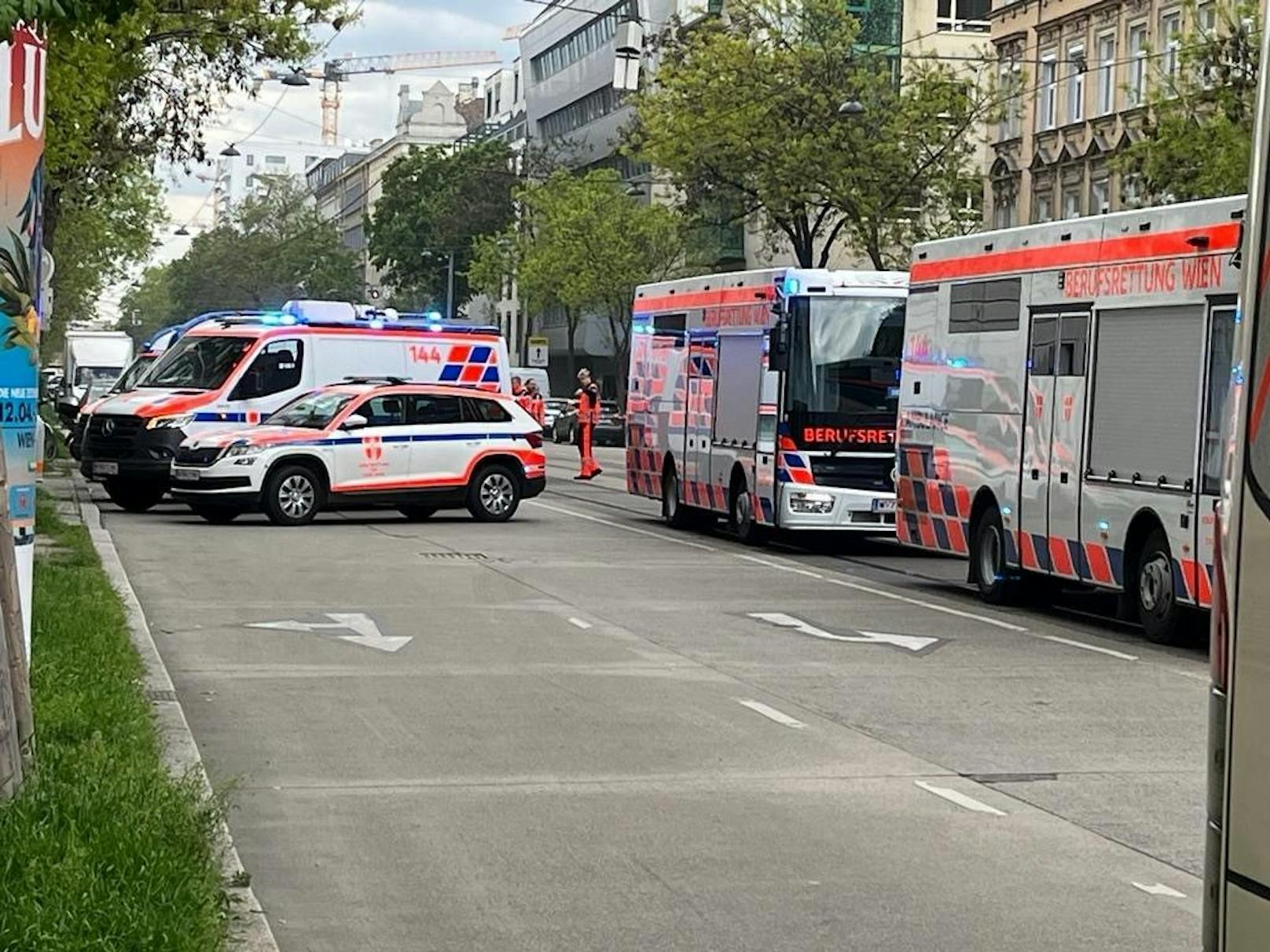 In Wien-Brigittenau brannte es in einen Wohnung. 