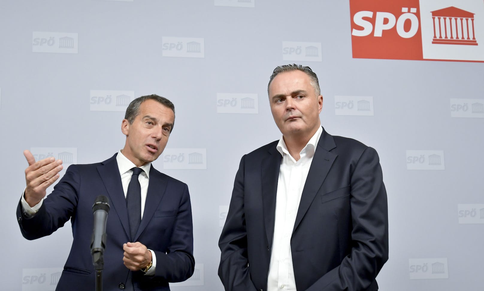 Ex-SPÖ-Chef Christian Kern wird bei Hans Peter Doskozils "Freundschafts-Tour" auftreten.